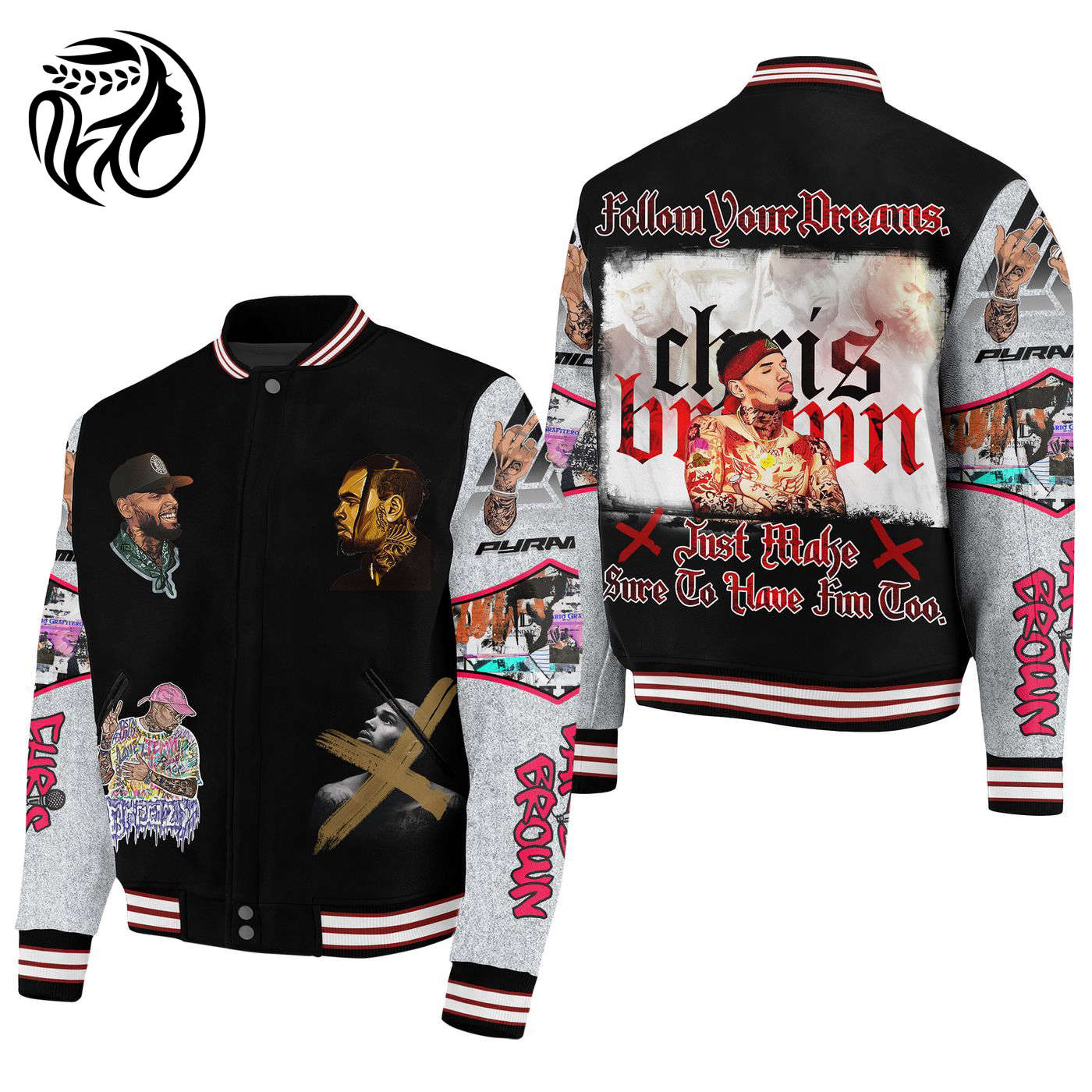 Chris Brown New Premium Baseball Jacket Gift For Fan