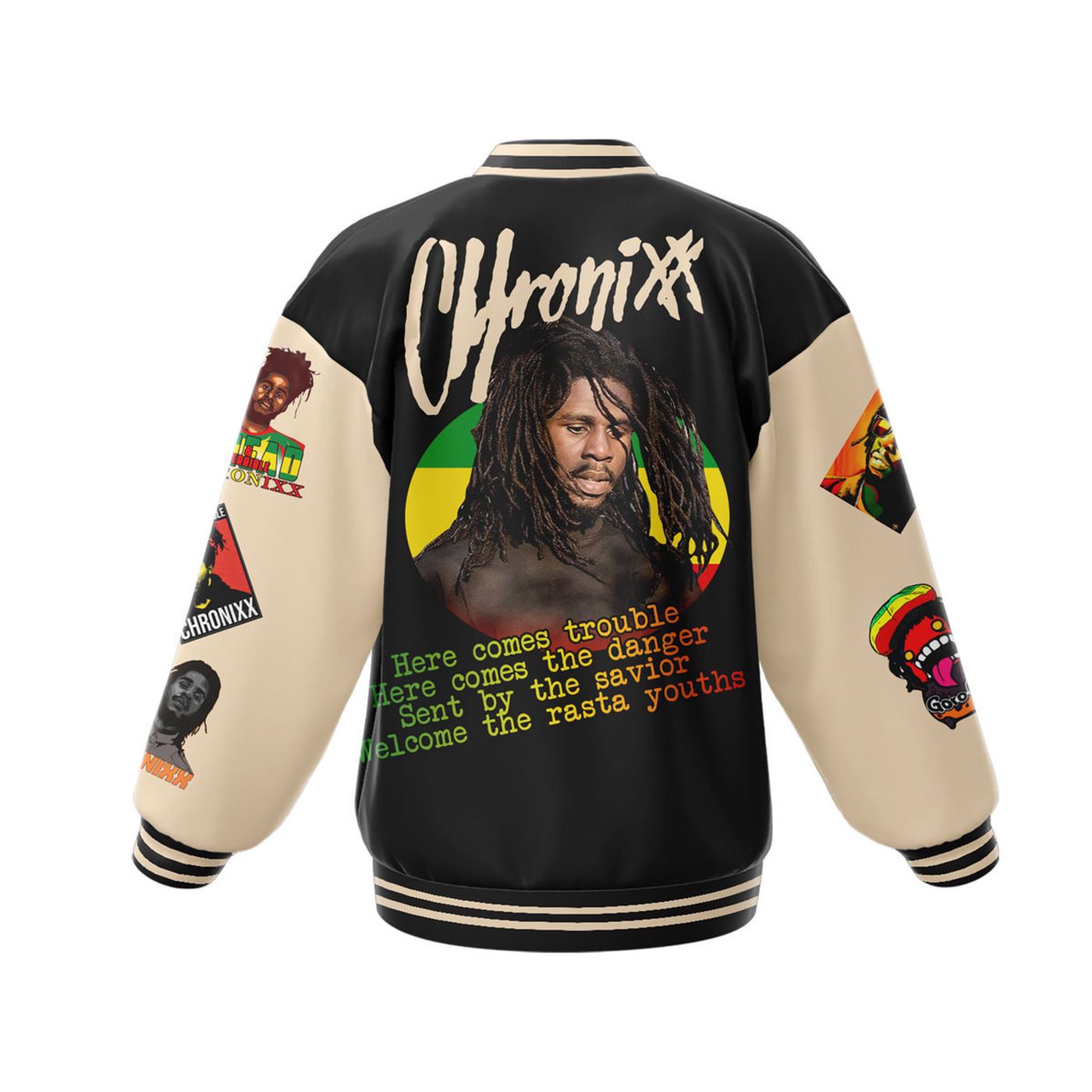 Chronixx New Premium Baseball Jacket Gift For Fan Chronixx New Premium Baseball Jacket Gift For Fan