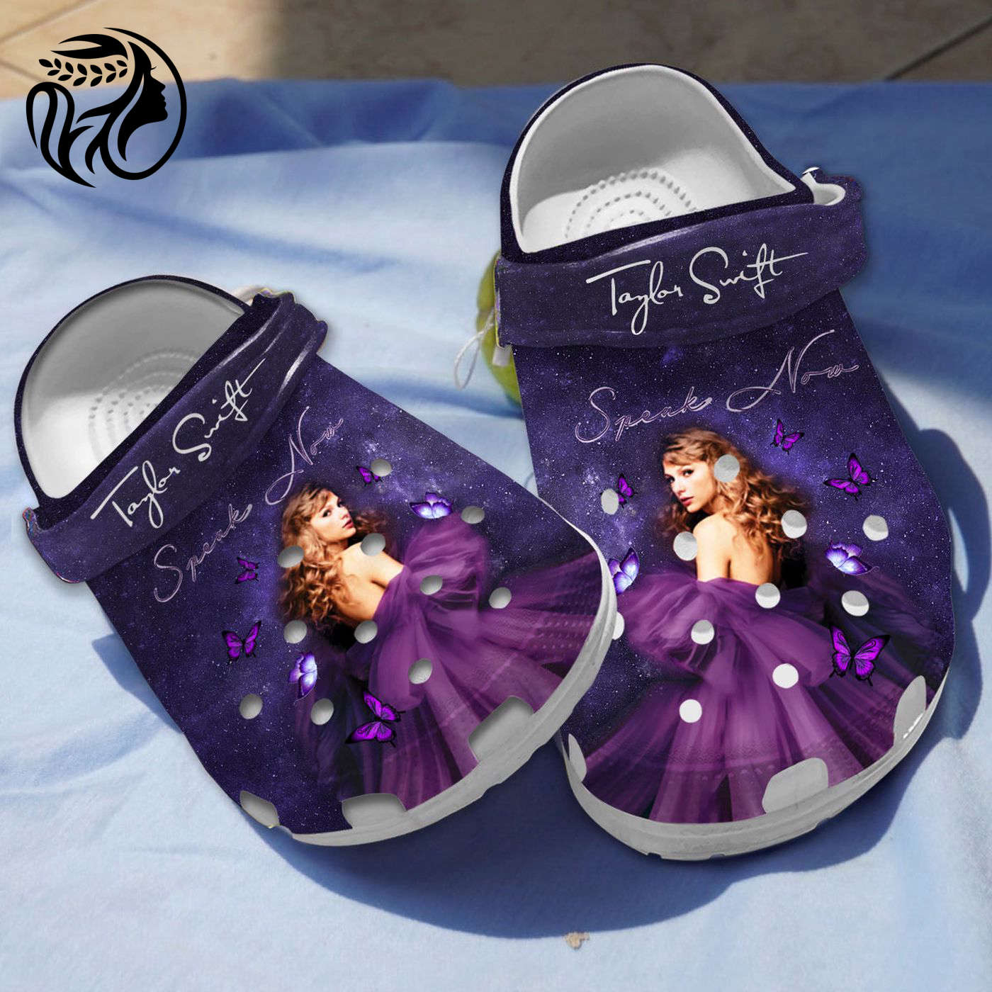 Taylor Swift Speak Now Purple Clogs – Comfy & Stylish Footwear for Swifties