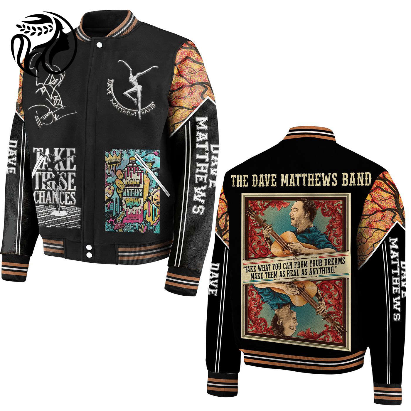 Dave Matthews Band New Premium Baseball Jacket Gift For Fan