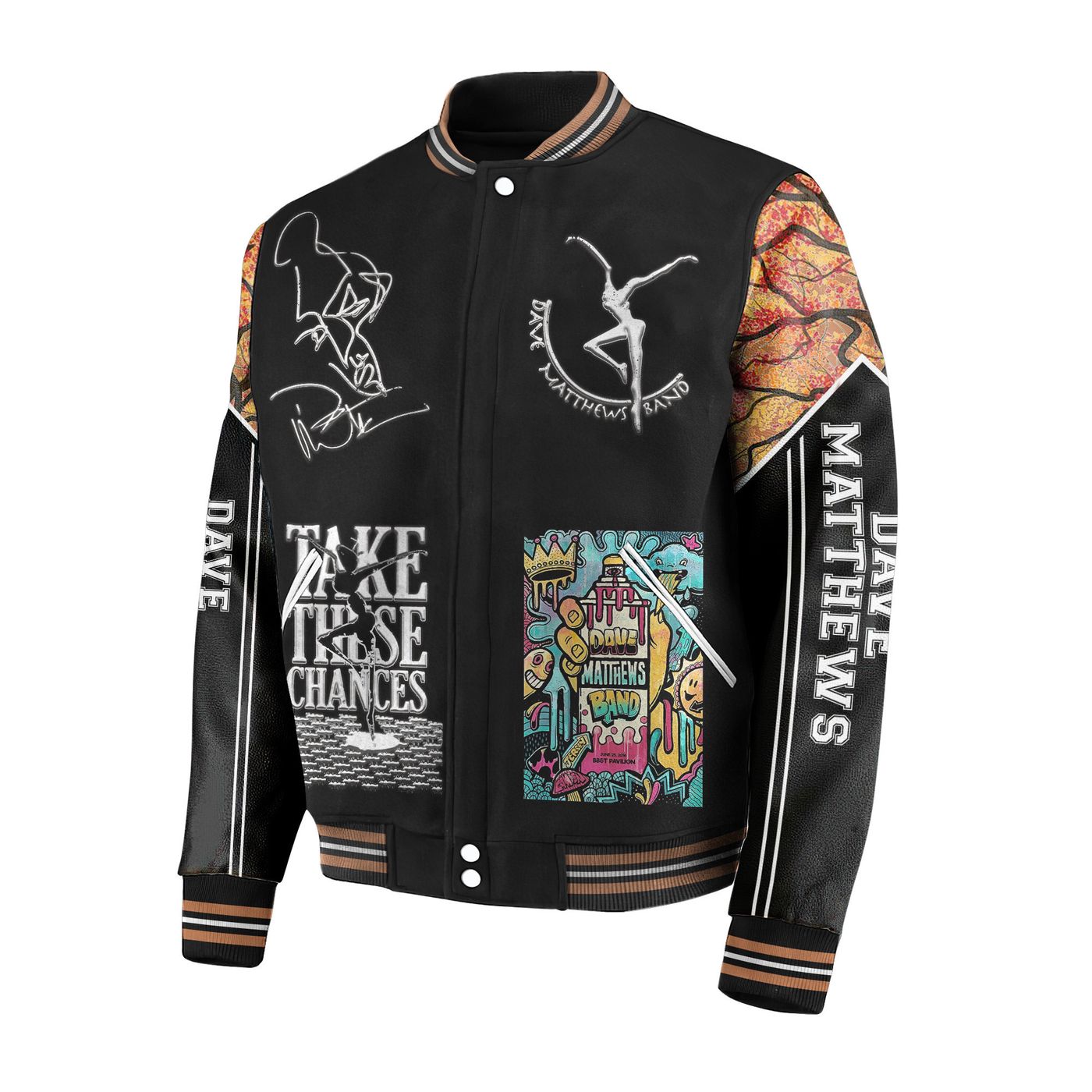 Dave Matthews Band New Premium Baseball Jacket Gift For Fan Dave Matthews Band New Premium Baseball Jacket Gift For Fan