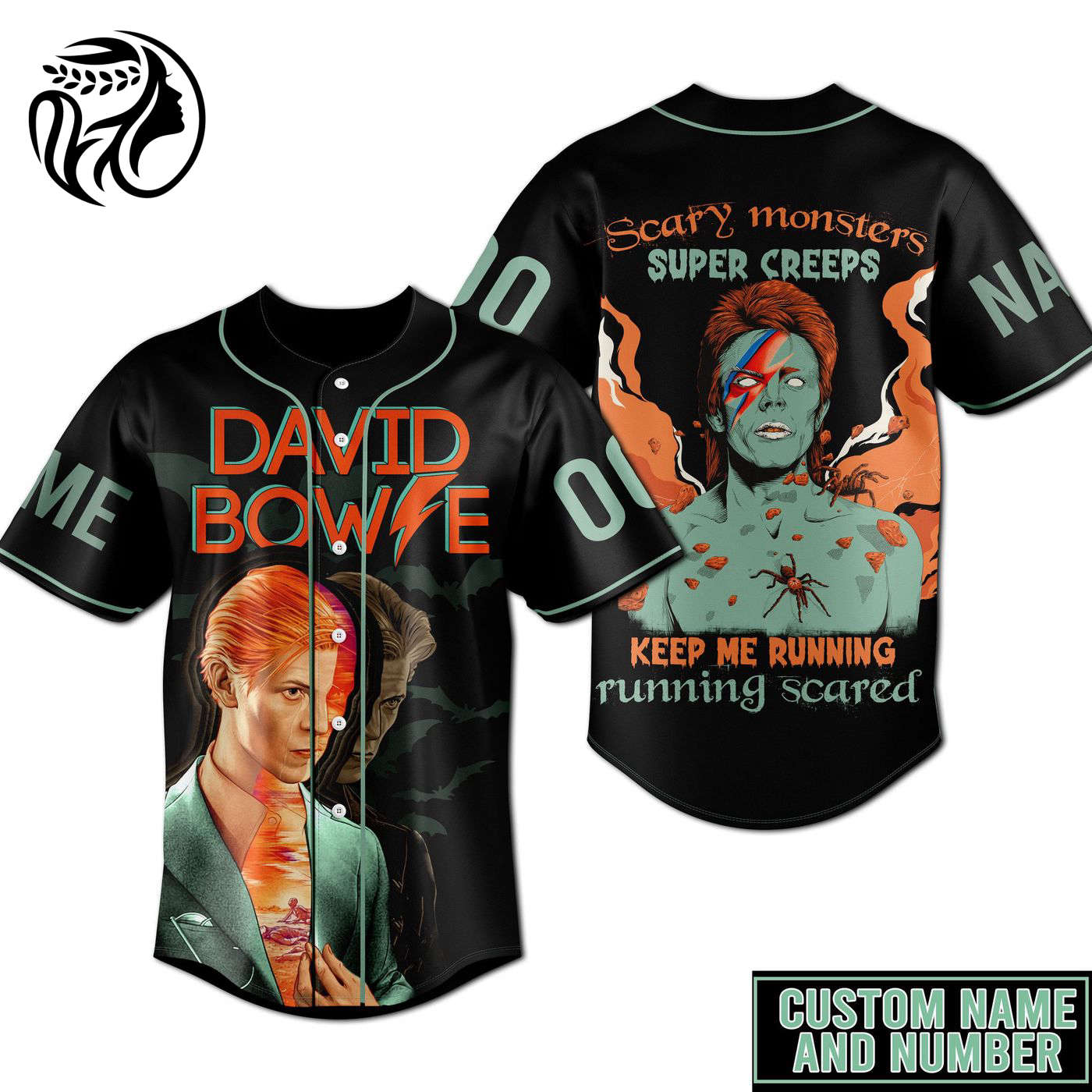David Bowie Baseball Jersey For Men Women And Kids Gift