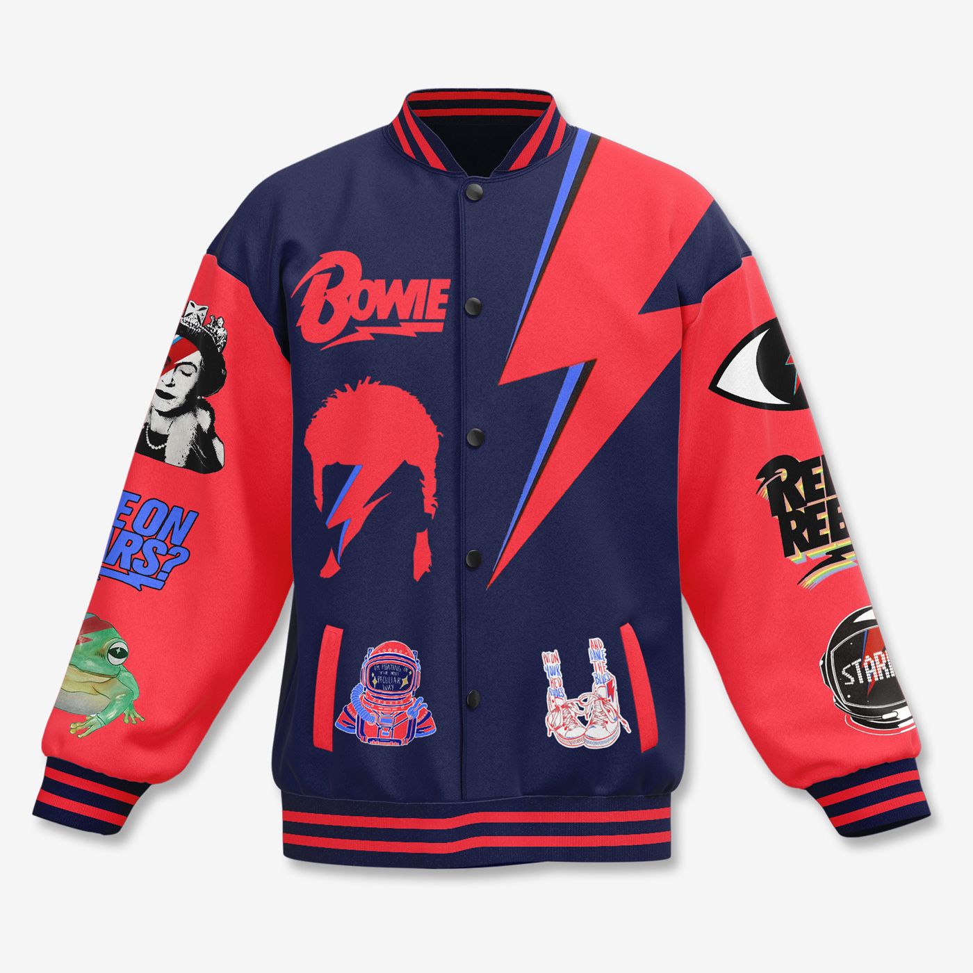 David Bowie New Premium Baseball Jacket Gift For Fan David Bowie New Premium Baseball Jacket Gift For Fan