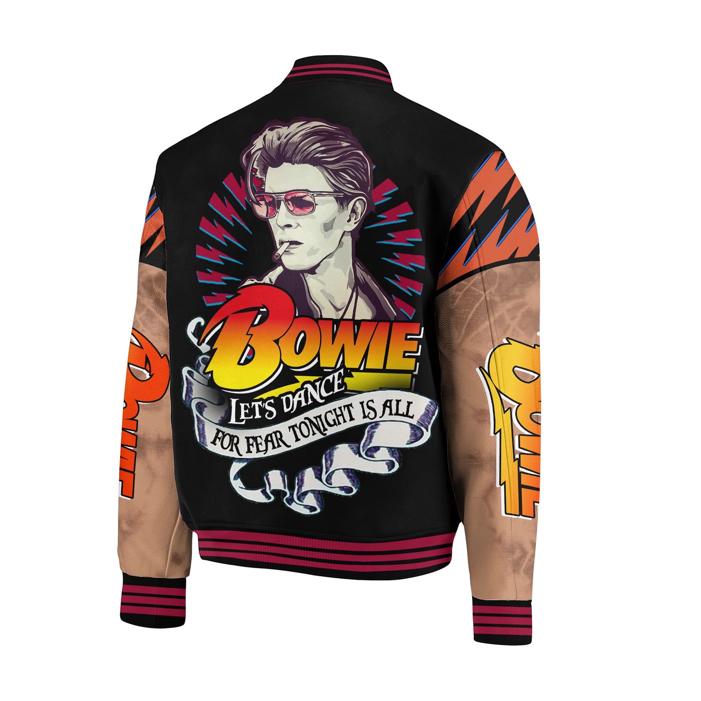 David Bowie New Premium Baseball Jacket Gift For Fan David Bowie New Premium Baseball Jacket Gift For Fan
