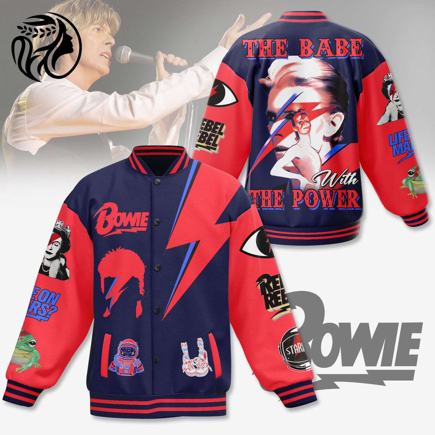 David Bowie New Premium Baseball Jacket Gift For Fan