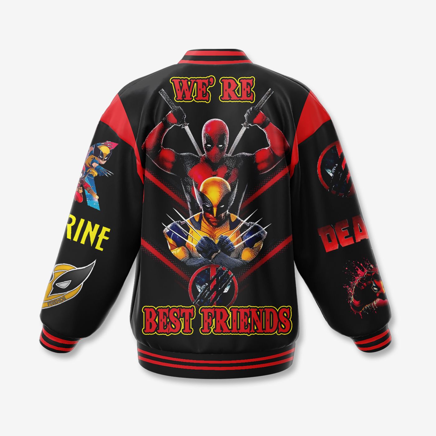 Deadpool New Premium Baseball Jacket Gift For Fan Deadpool New Premium Baseball Jacket Gift For Fan