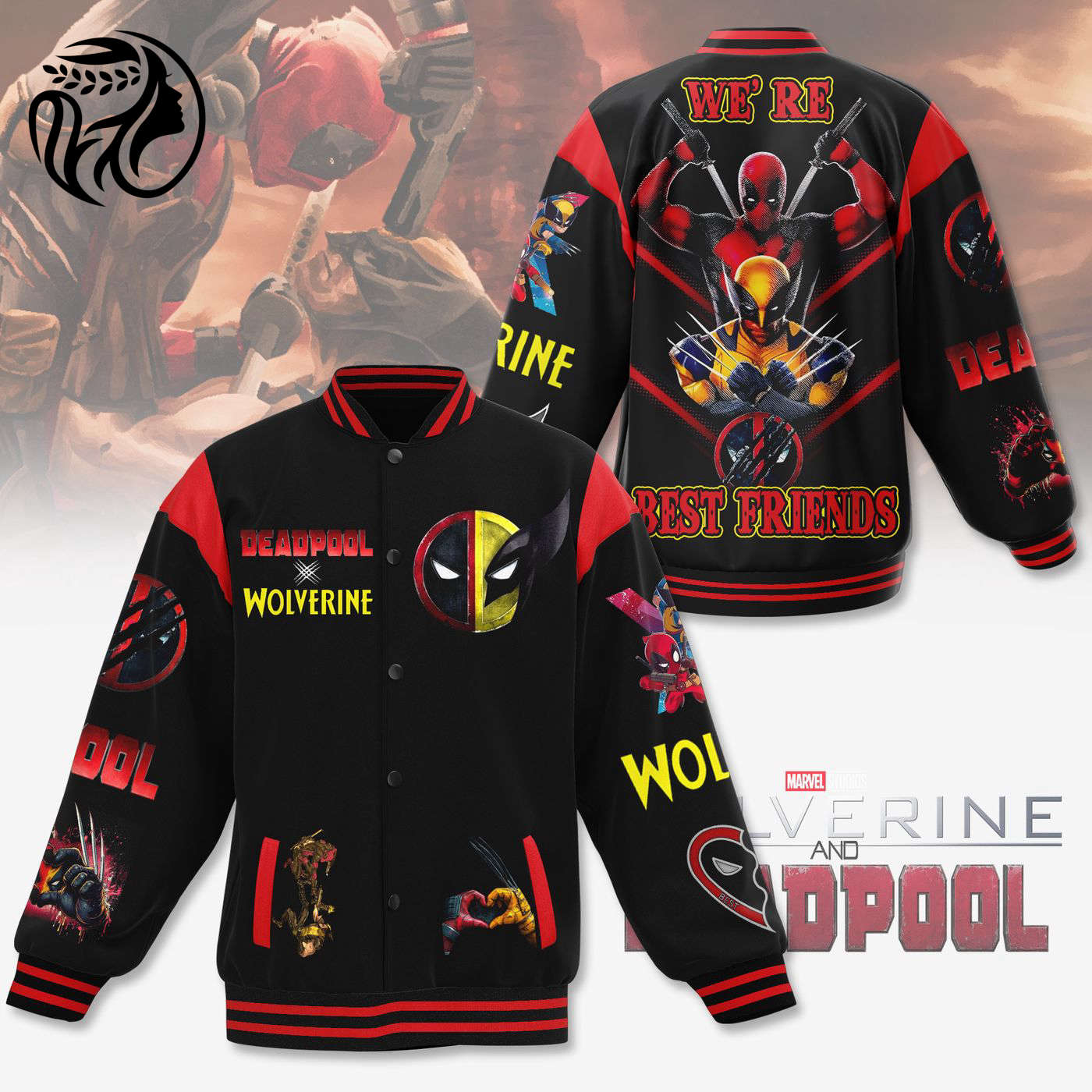 Deadpool New Premium Baseball Jacket Gift For Fan