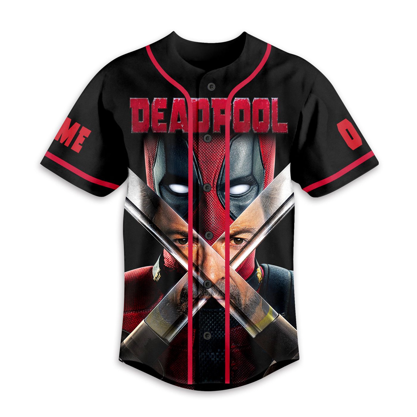 Deadpool & Wolverine Baseball Jersey For Men Women And Kids Gift