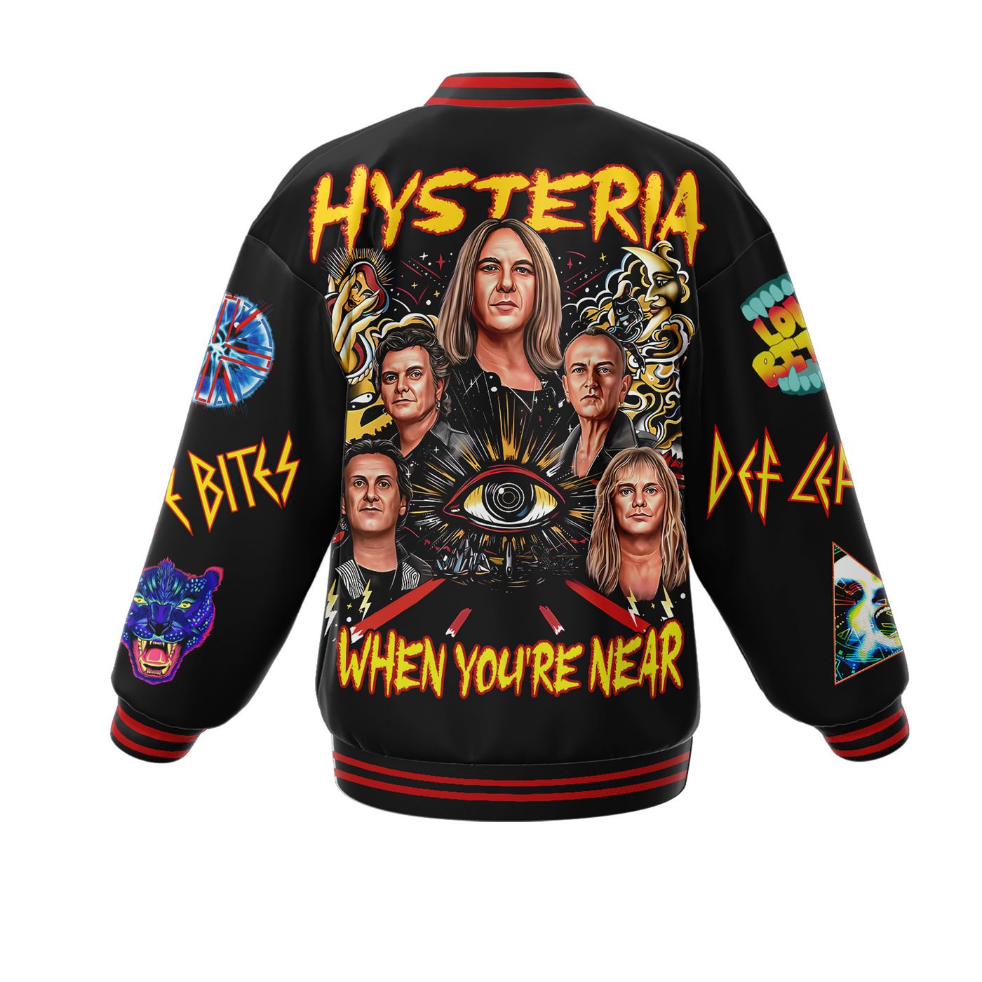 Def Leppard New Premium Baseball Jacket Gift For Fan Def Leppard New Premium Baseball Jacket Gift For Fan