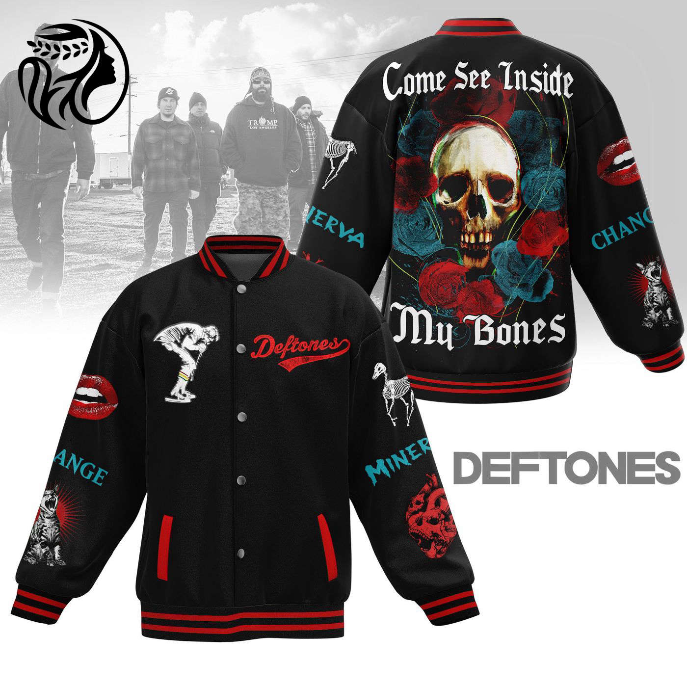 Deftones New Premium Baseball Jacket Gift For Fan