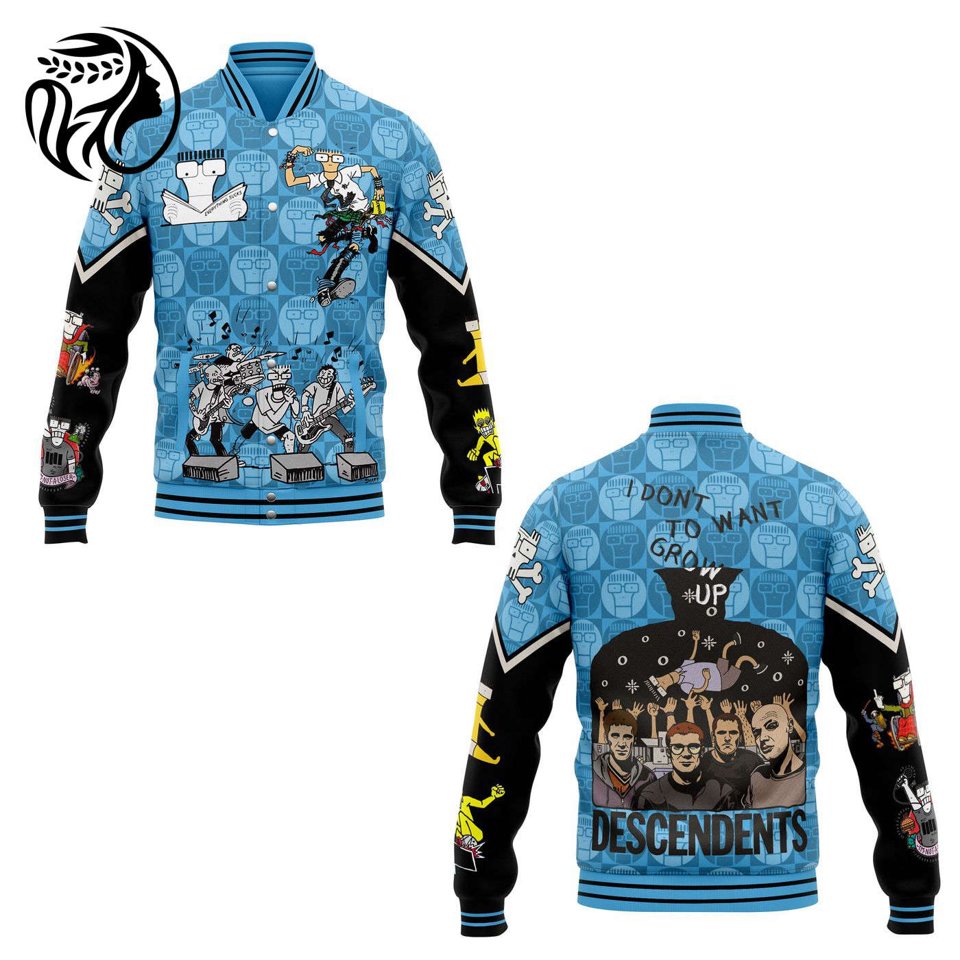 Descendents New Premium Baseball Jacket Gift For Fan