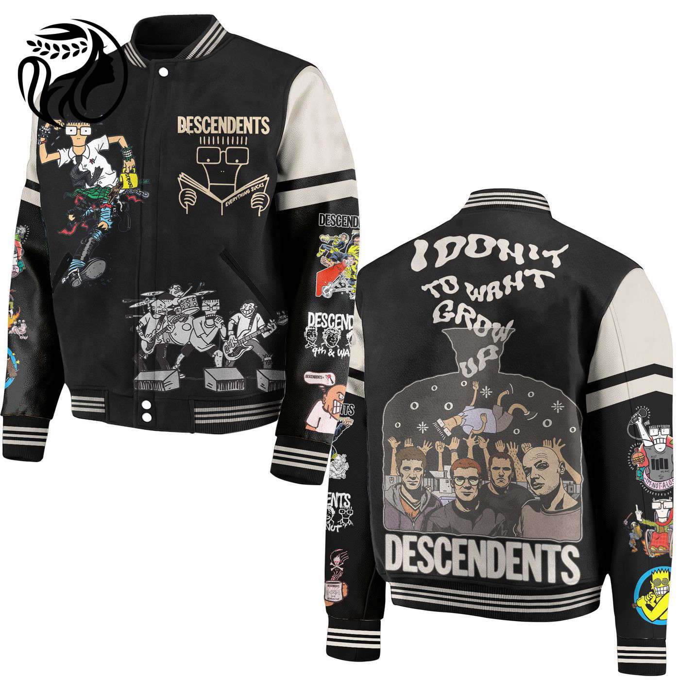Descendents New Premium Baseball Jacket Gift For Fan