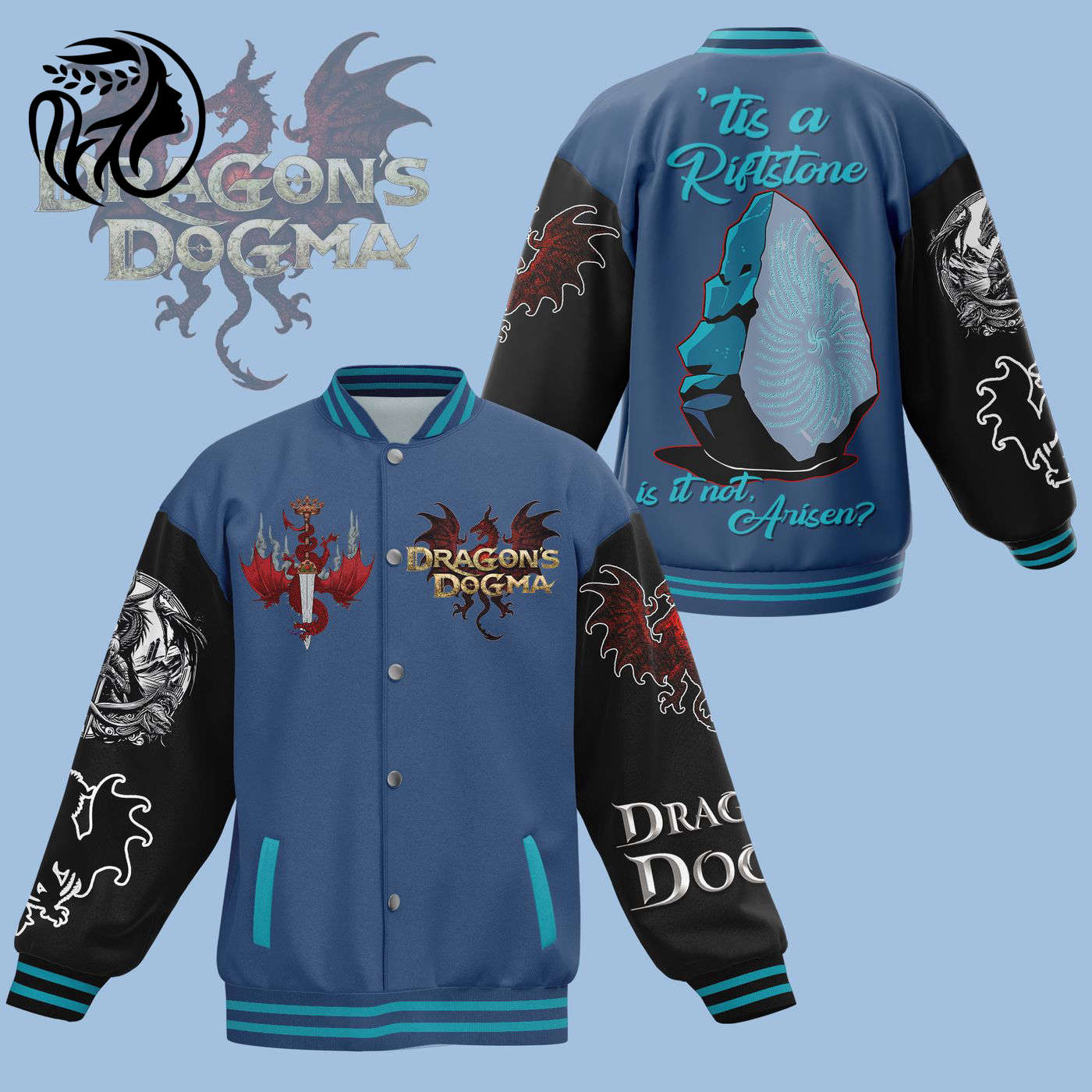 Dragon’s Dogma New Premium Baseball Jacket Gift For Fan