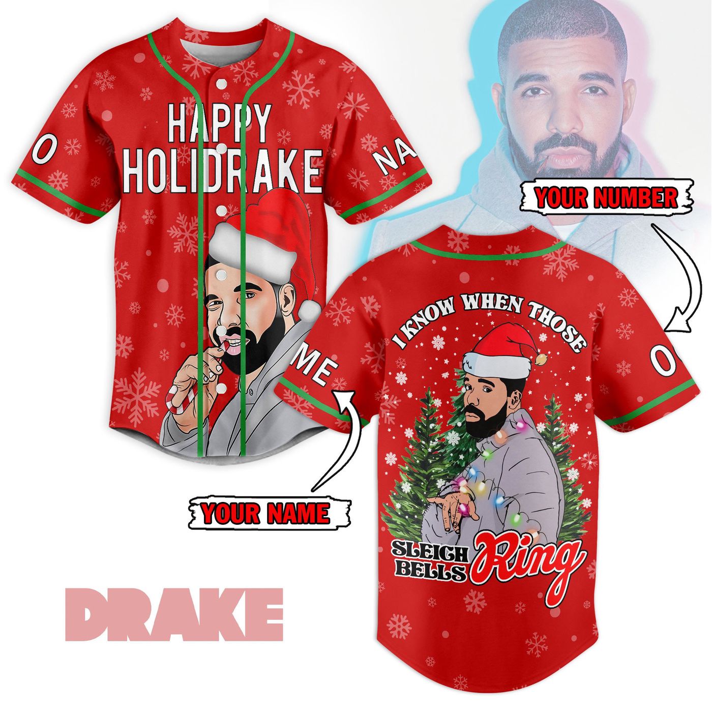 Drake Baseball Jersey For Men Women And Kids Gift