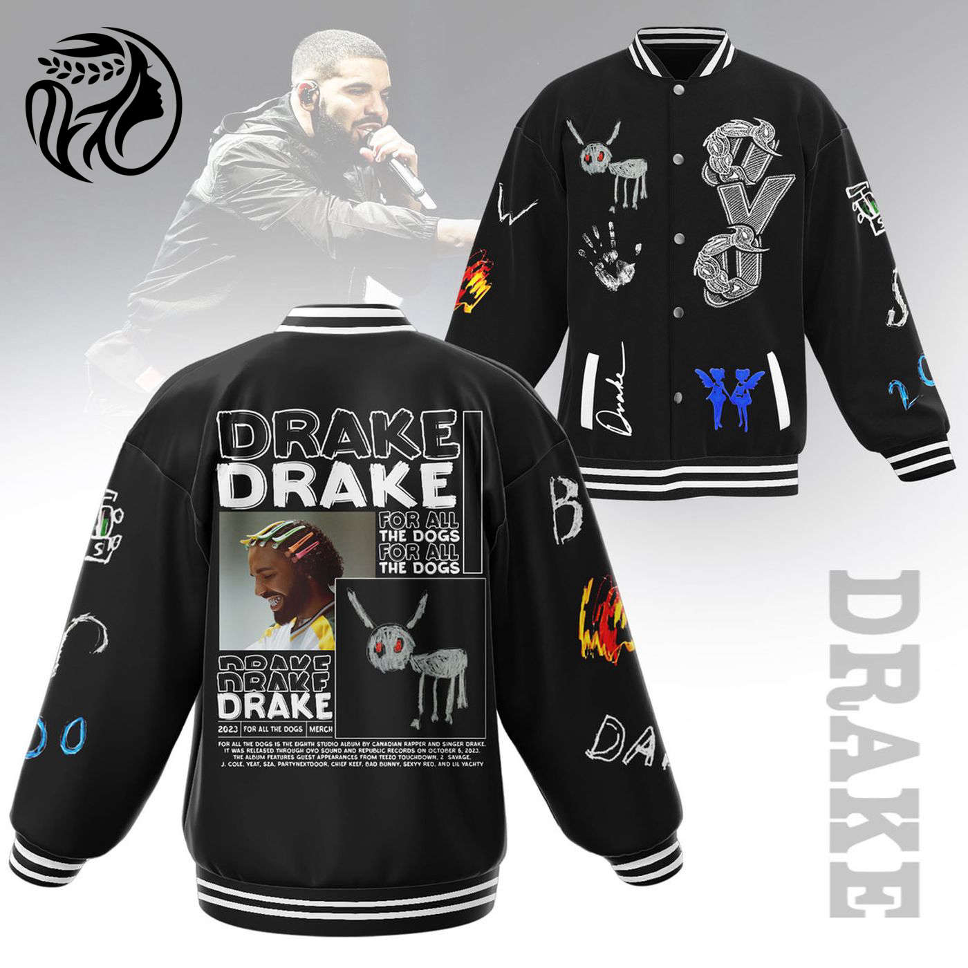 Drake New Premium Baseball Jacket Gift For Fan