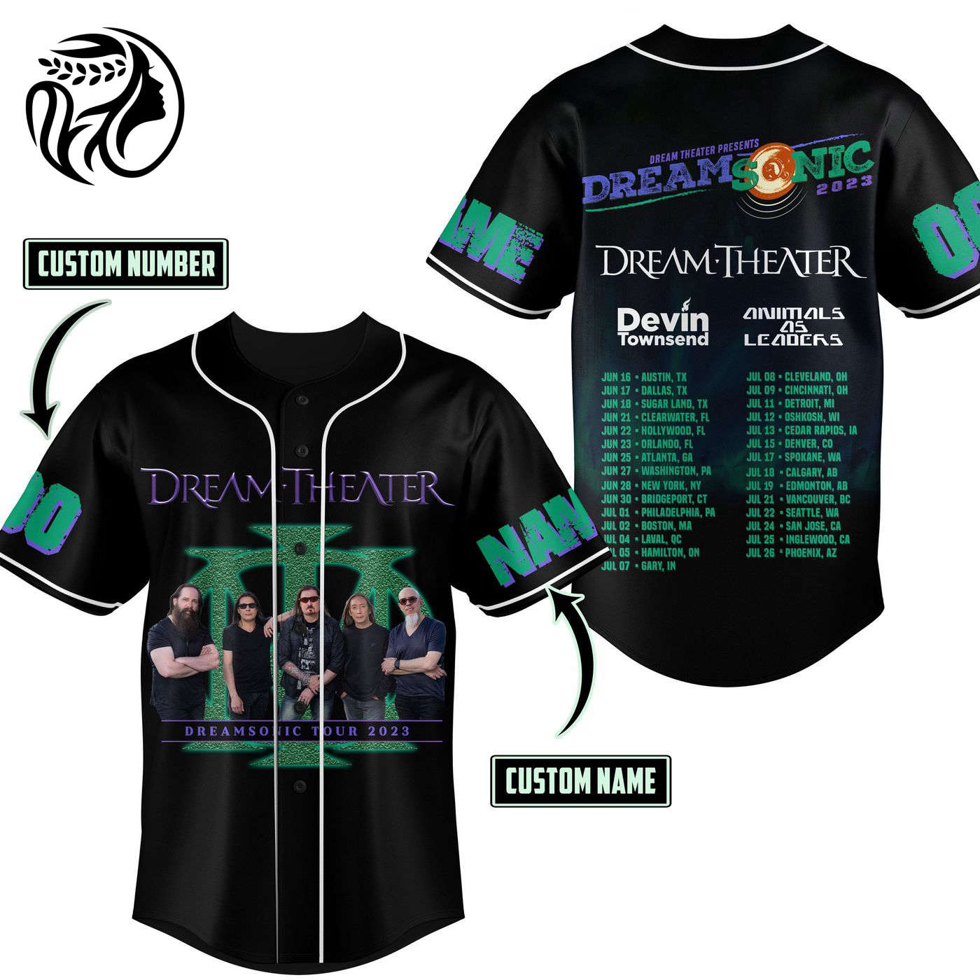 Dream Theater Baseball Jersey For Men Women And Kids Gift