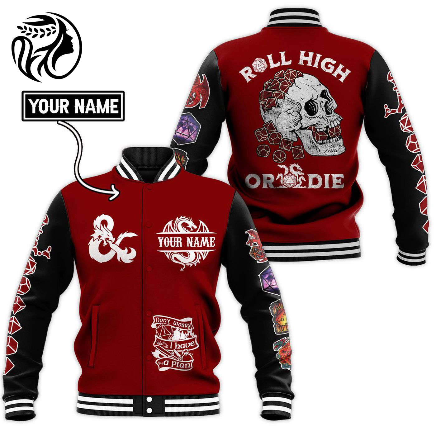 Dungeons And Dragons New Premium Baseball Jacket Gift For Fan