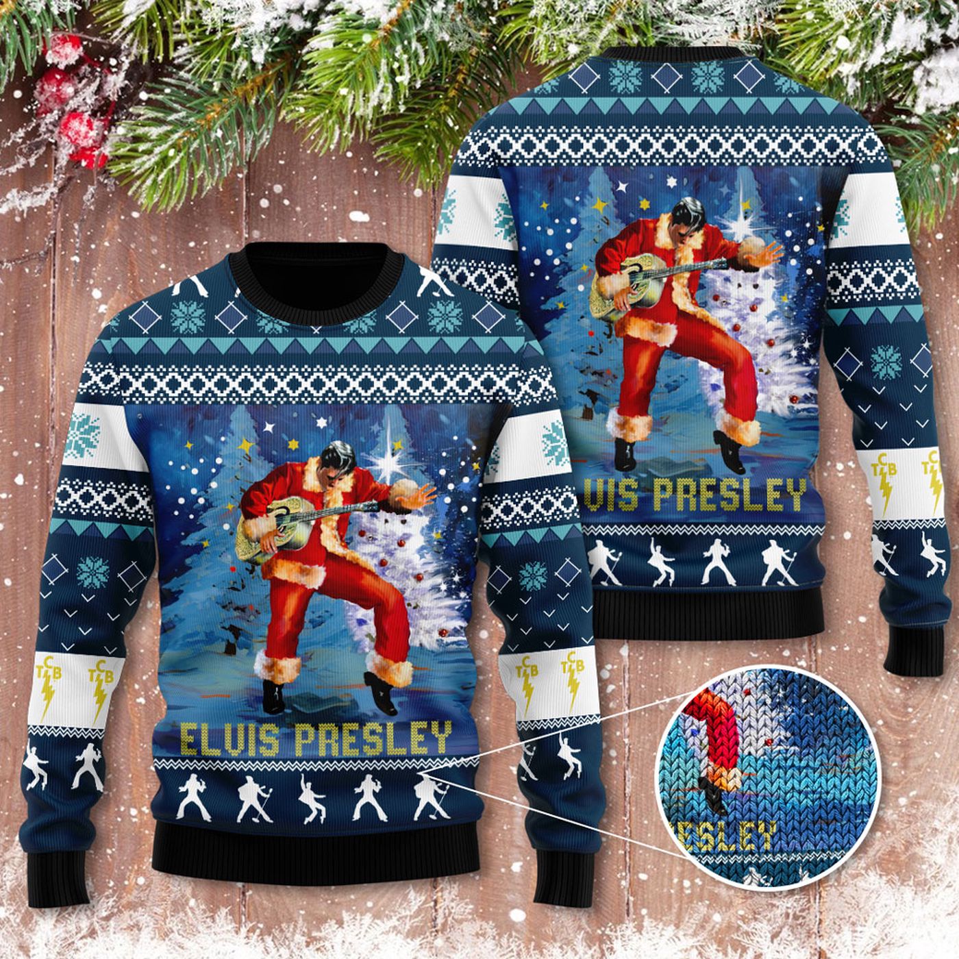 Elvis Presley 3D Ugly Sweater Gift – Gift for Men Women Christmas Day