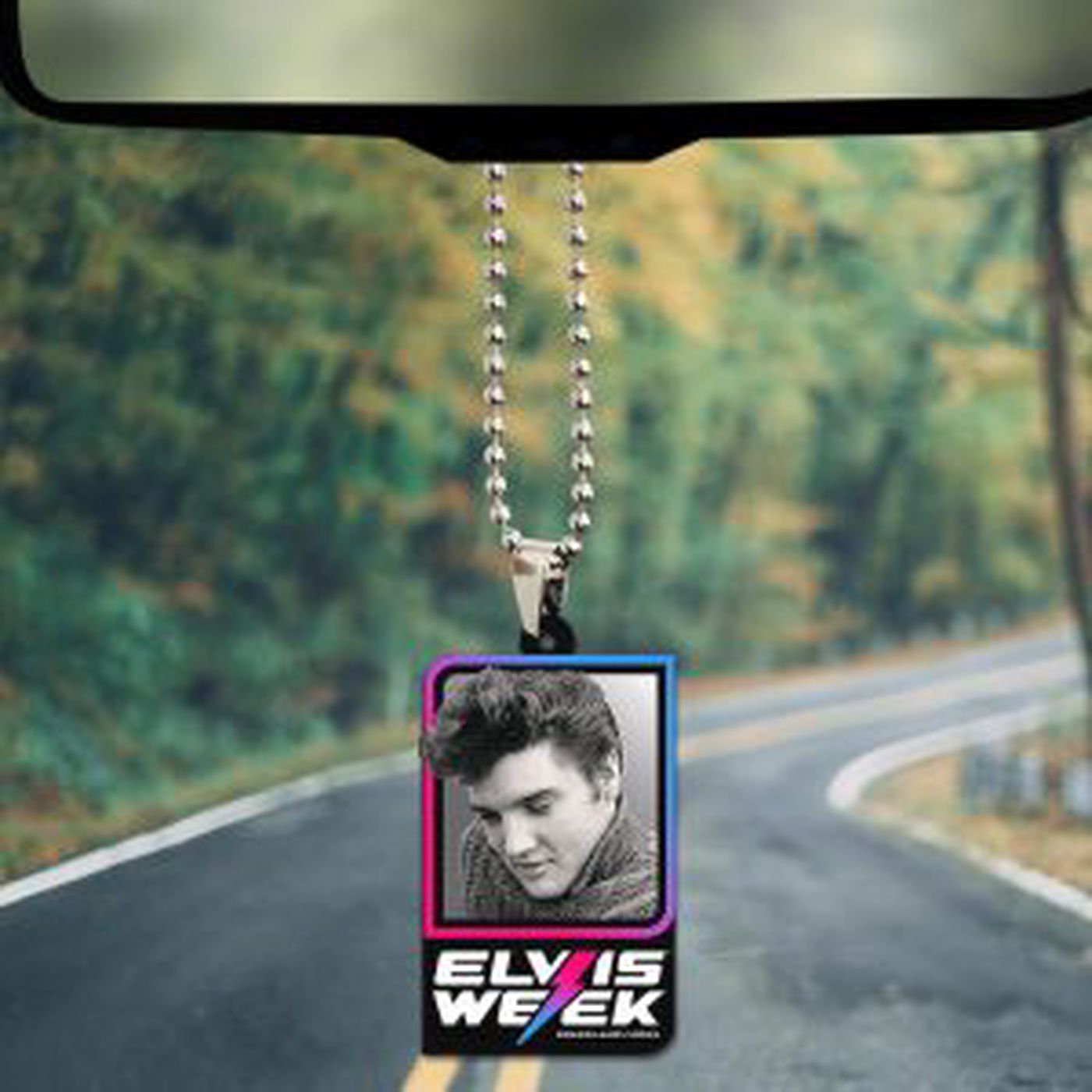 Elvis Presley Custom Shape-sided Acrylic Car OrnamentGift