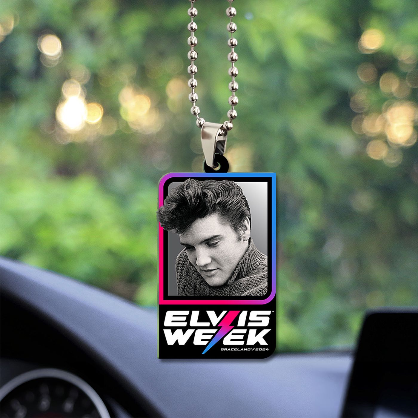 Elvis Presley Custom Shape-sided Acrylic Car OrnamentGift Elvis Presley Custom Shape-sided Acrylic Car OrnamentGift