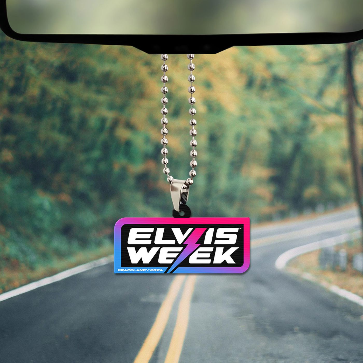 Elvis Presley Custom Shape-sided Acrylic Car OrnamentGift