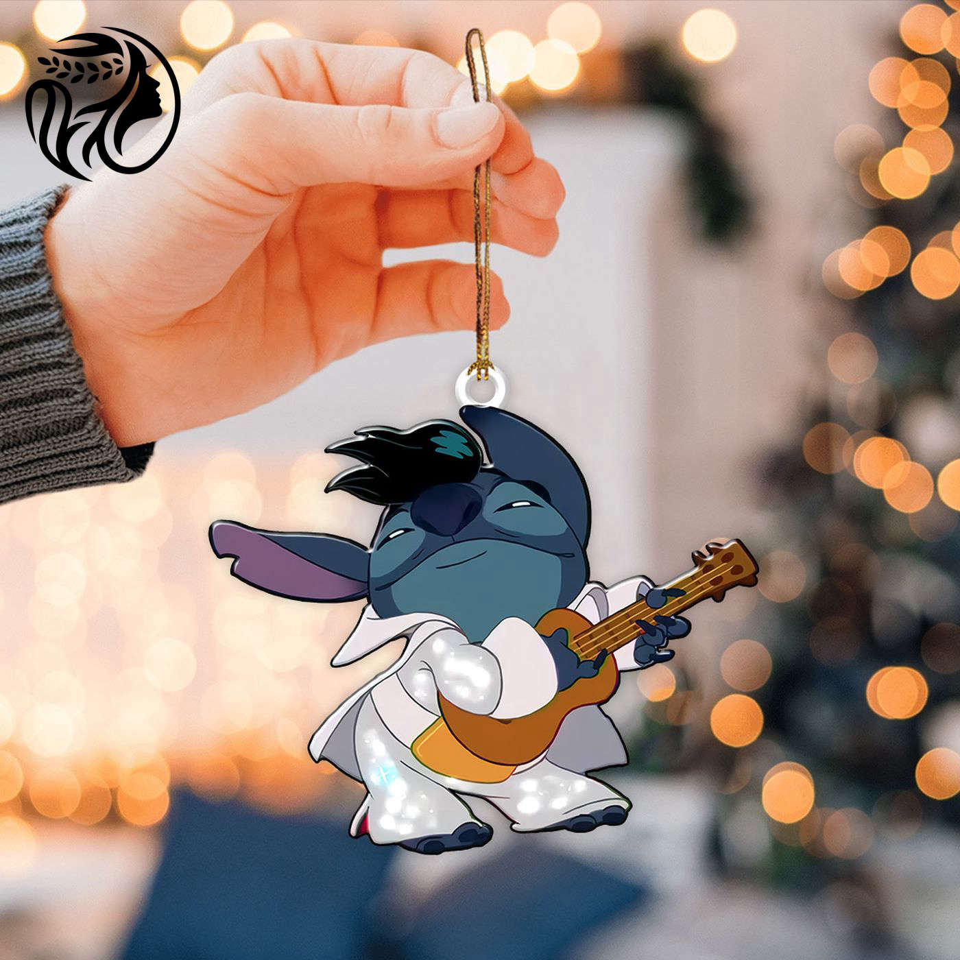 Elvis Presley Custom Shape 2-sided Acrylic Ornament  – Gift for Christmas Day