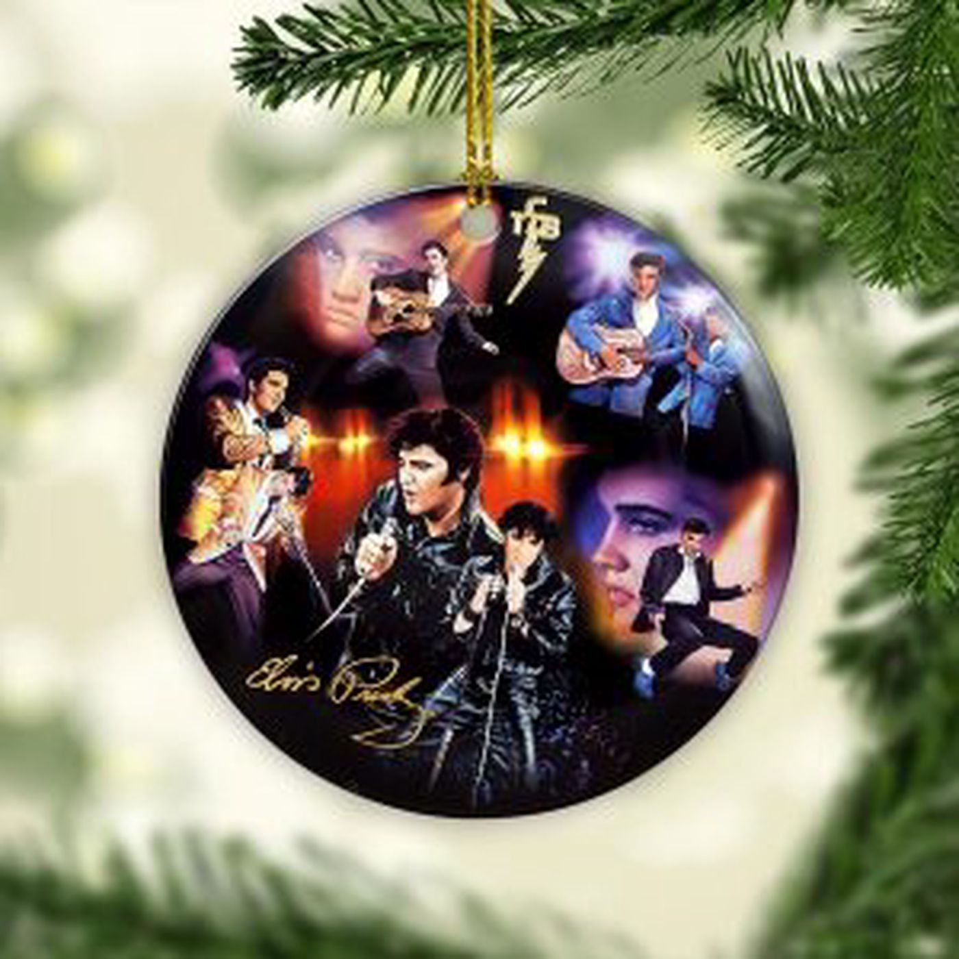 Elvis Presley Fixed Shape 2-sided Acrylic Ornament Gift Elvis Presley Fixed Shape 2-sided Acrylic Ornament Gift