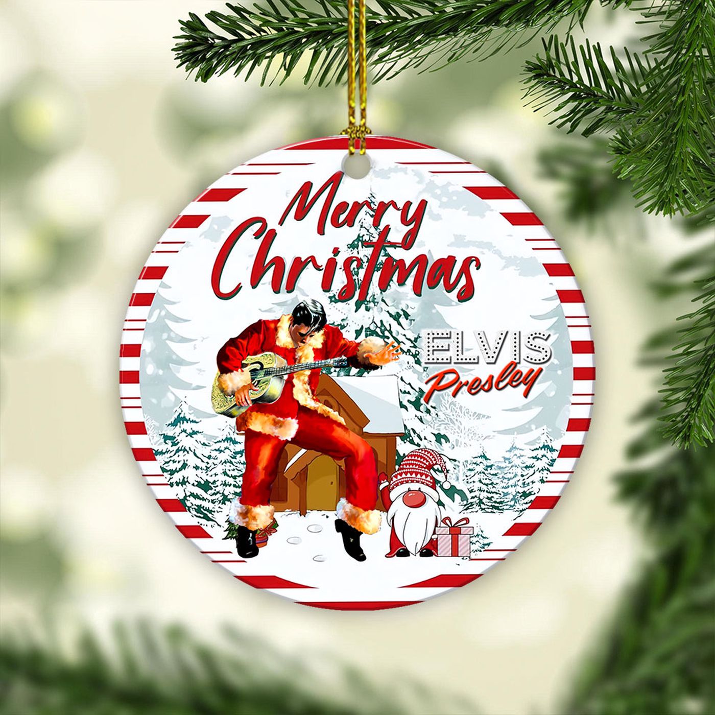 Elvis Presley Fixed Shape 2-sided Acrylic Ornament Gift Elvis Presley Fixed Shape 2-sided Acrylic Ornament Gift