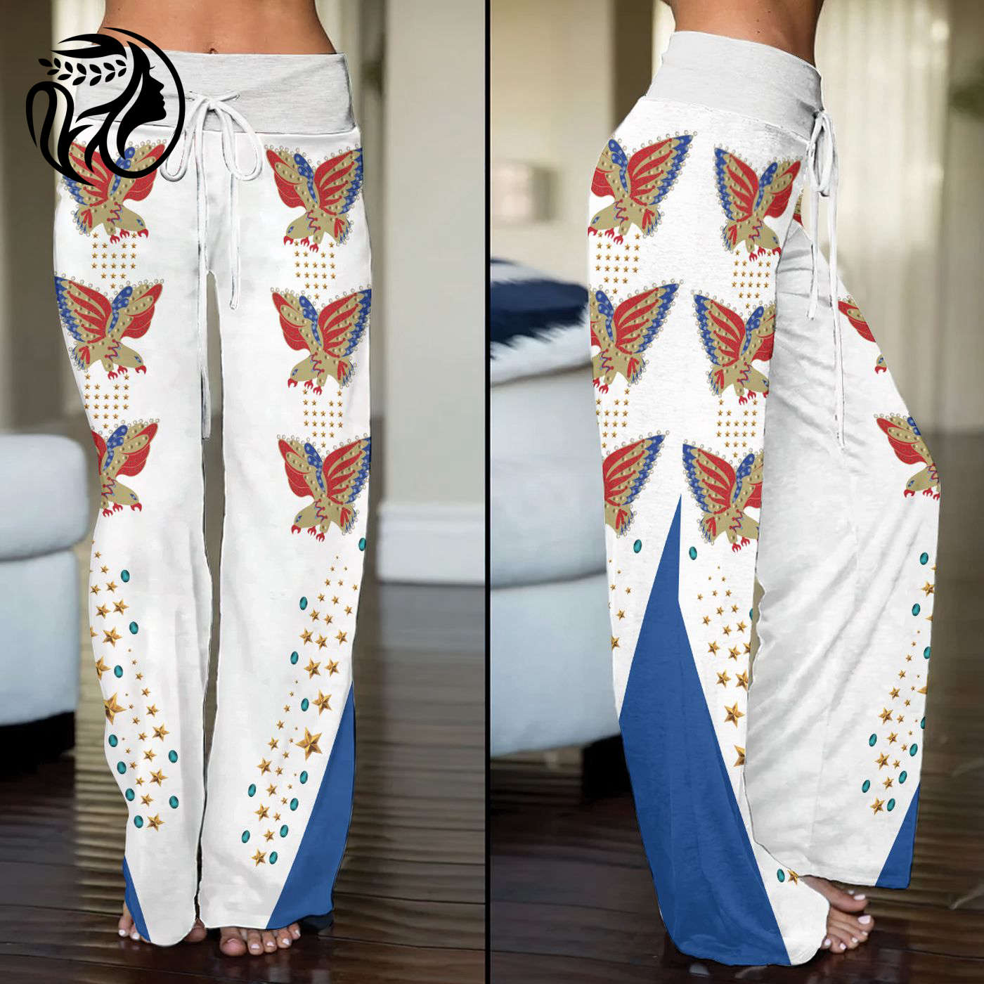 Elvis Presley High-Waisted Straight-Leg Trousers  – Gift for Women
