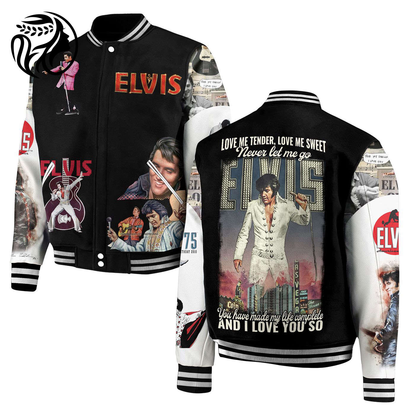 Elvis Presley New Premium Baseball Jacket Gift For Fan