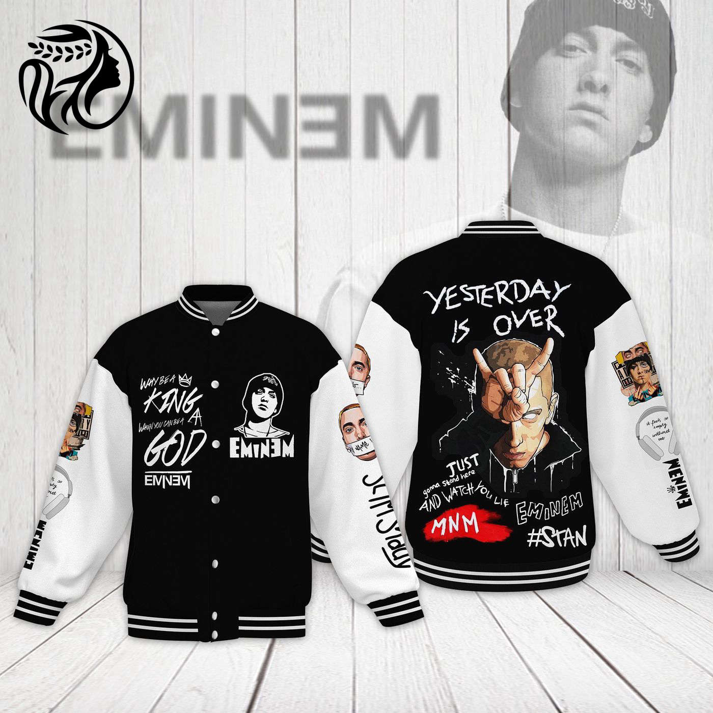 Eminem New Premium Baseball Jacket Gift For Fan