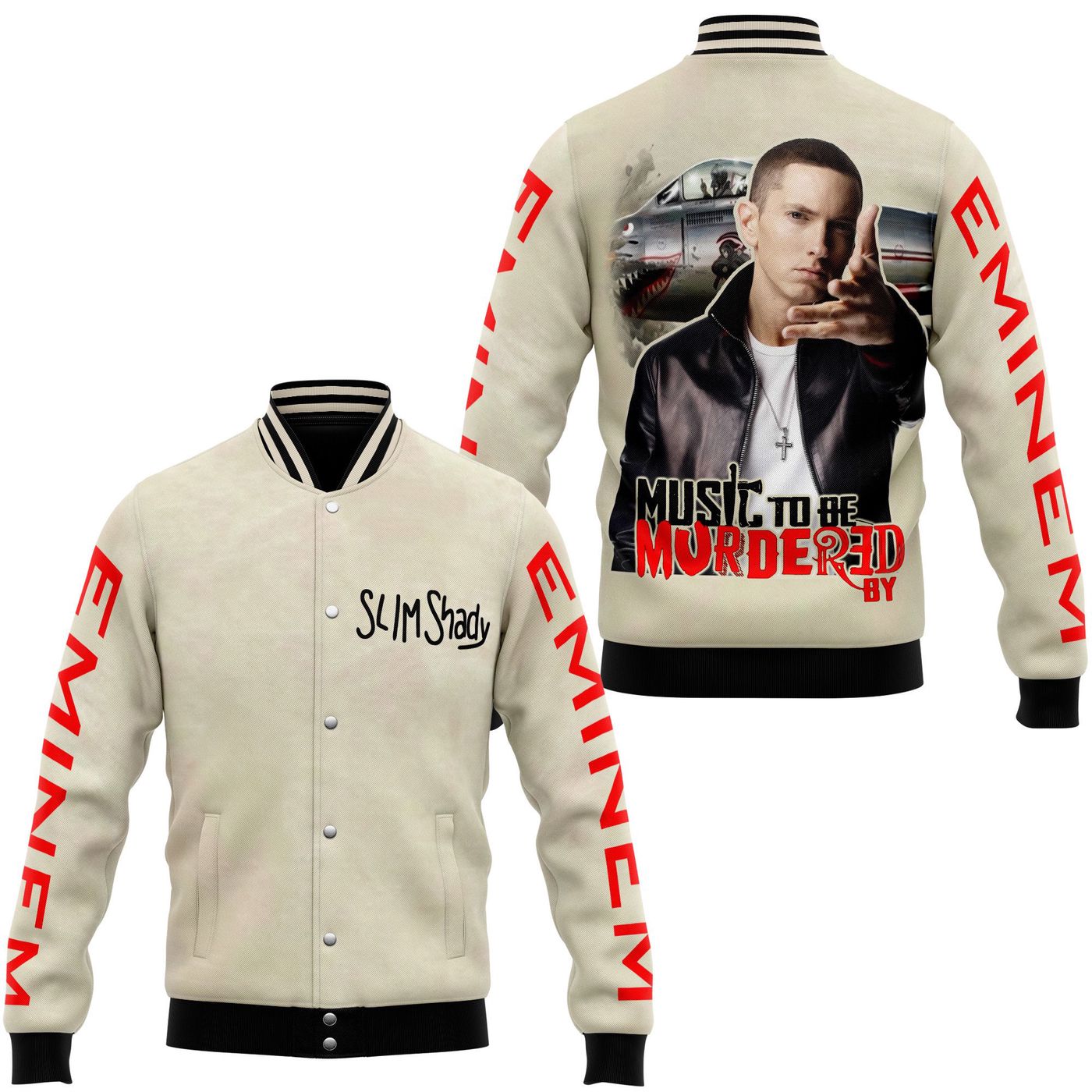 Eminem New Premium Baseball Jacket Gift For Fan