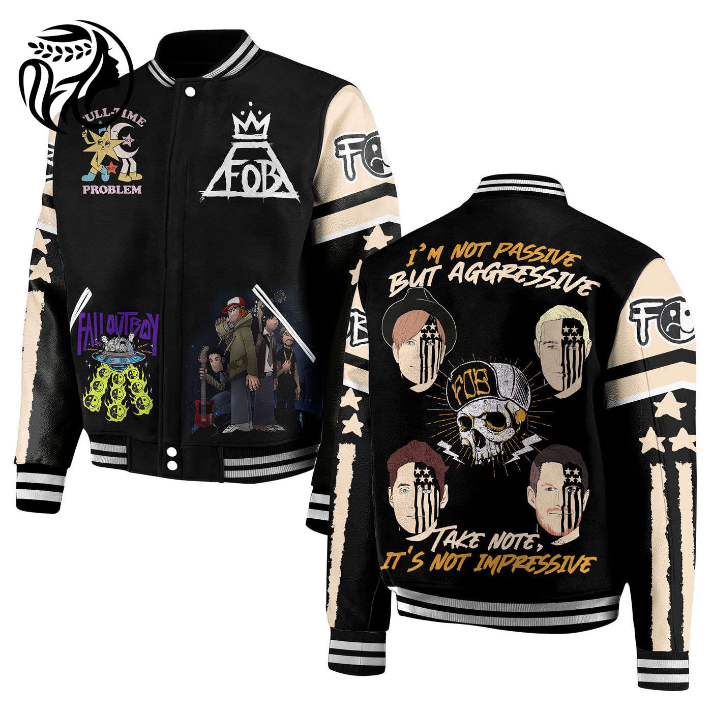Fall Out Boy New Premium Baseball Jacket Gift For Fan