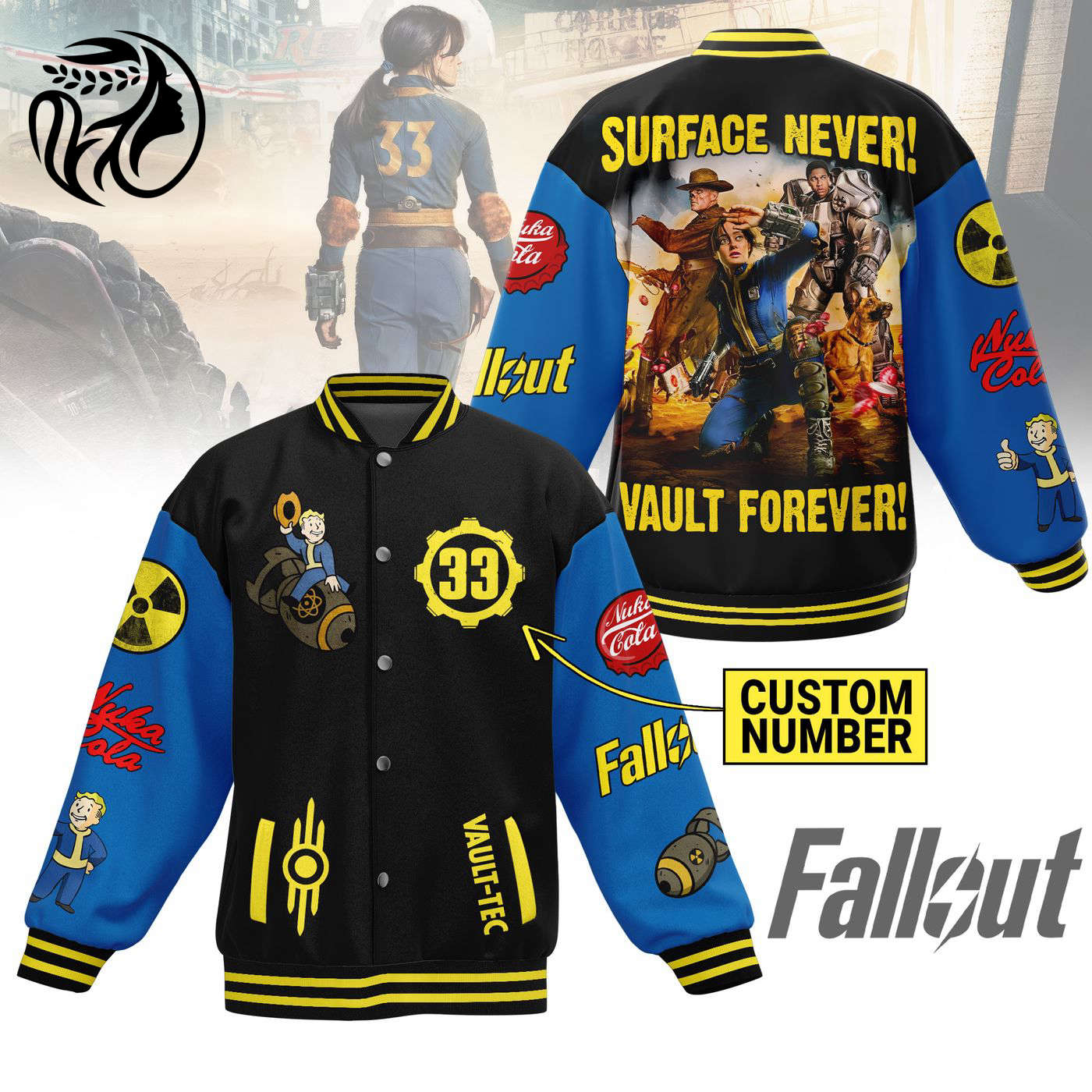 Fallout New Premium Baseball Jacket Gift For Fan