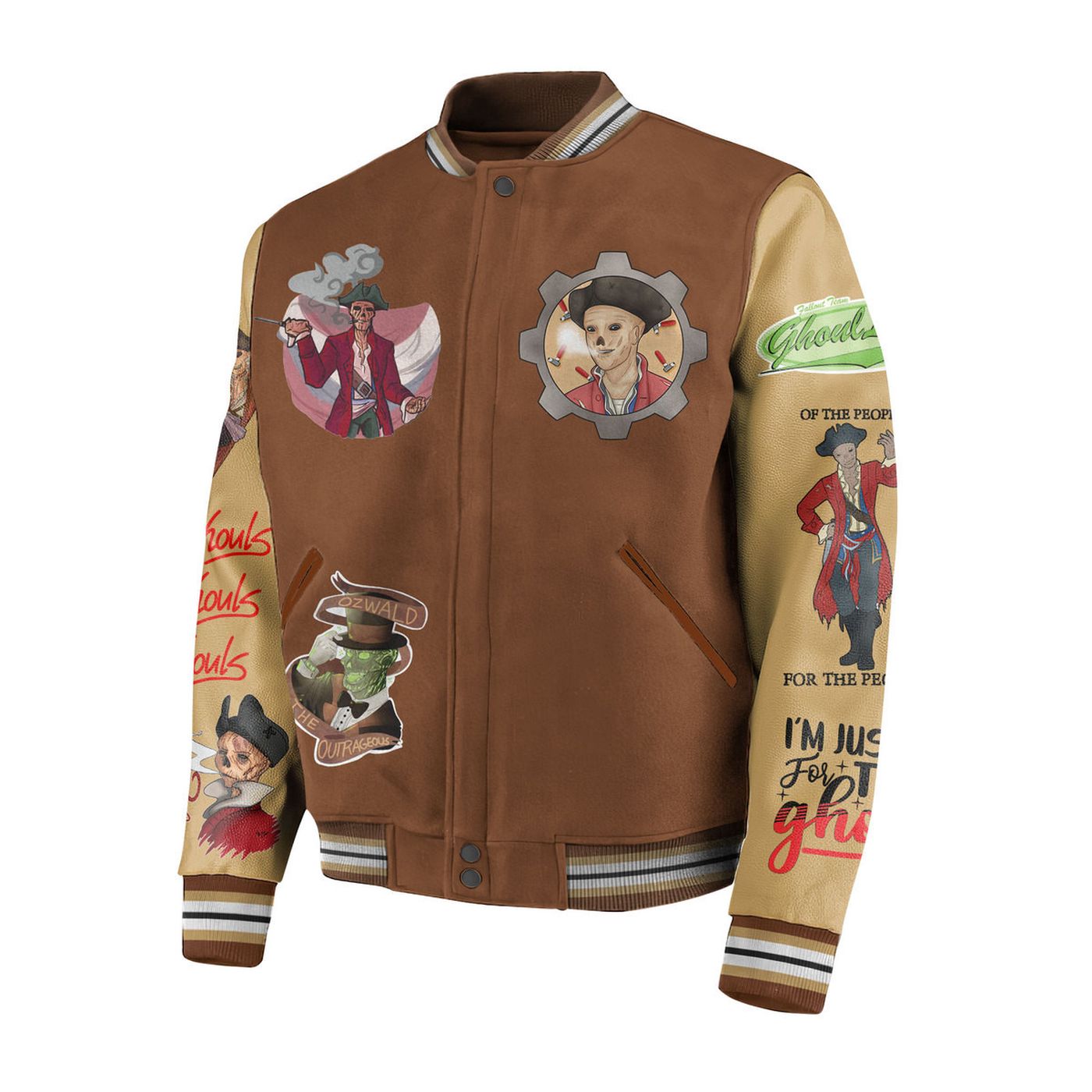 Fallout New Premium Baseball Jacket Gift For Fan Fallout New Premium Baseball Jacket Gift For Fan