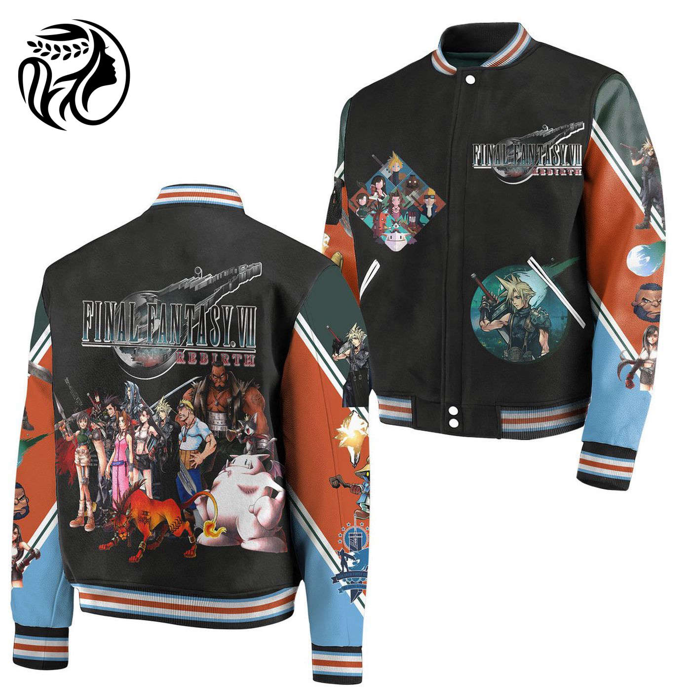Final Fantasy VII New Premium Baseball Jacket Gift For Fan
