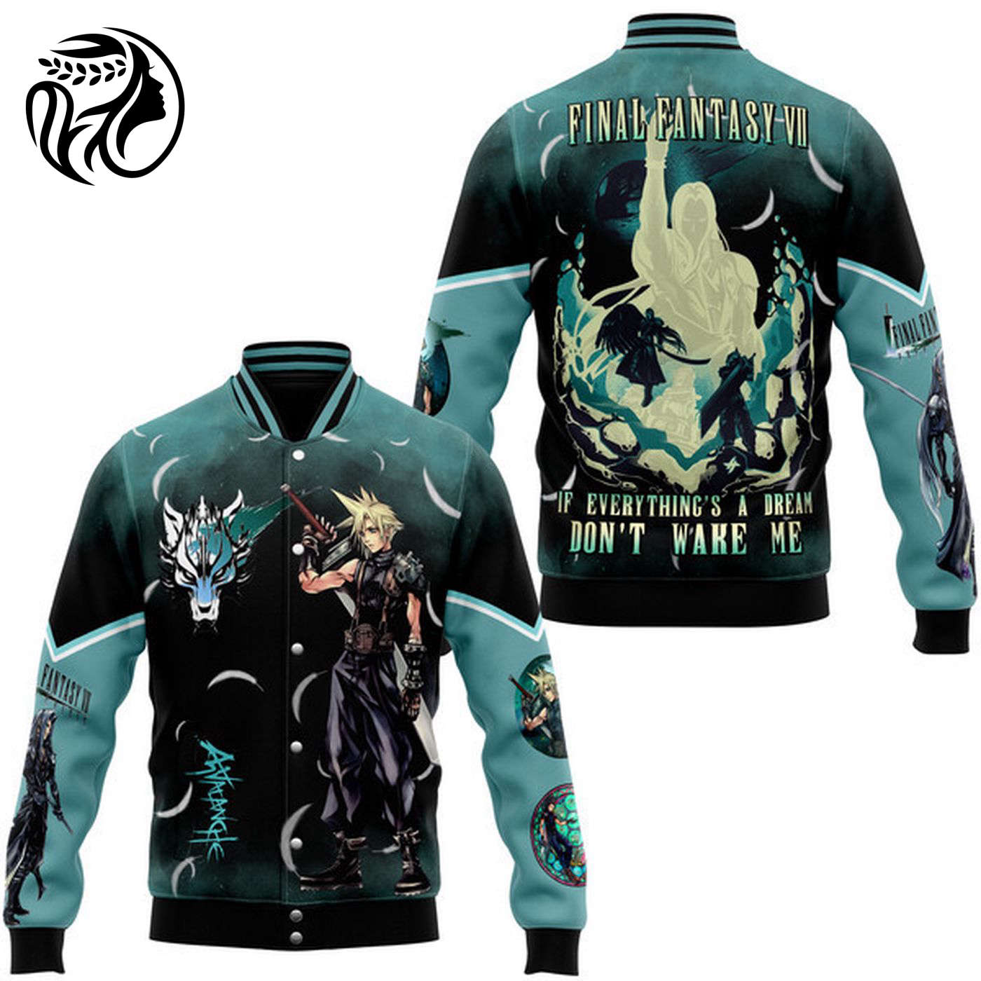 Final Fantasy VII New Premium Baseball Jacket Gift For Fan