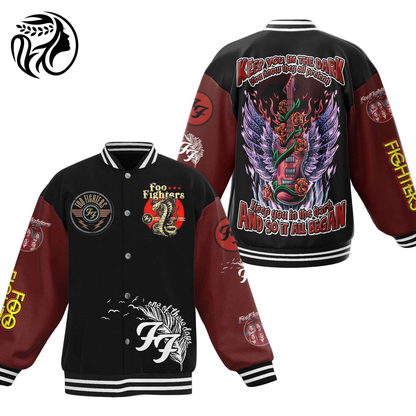 Foo Fighters New Premium Baseball Jacket Gift For Fan
