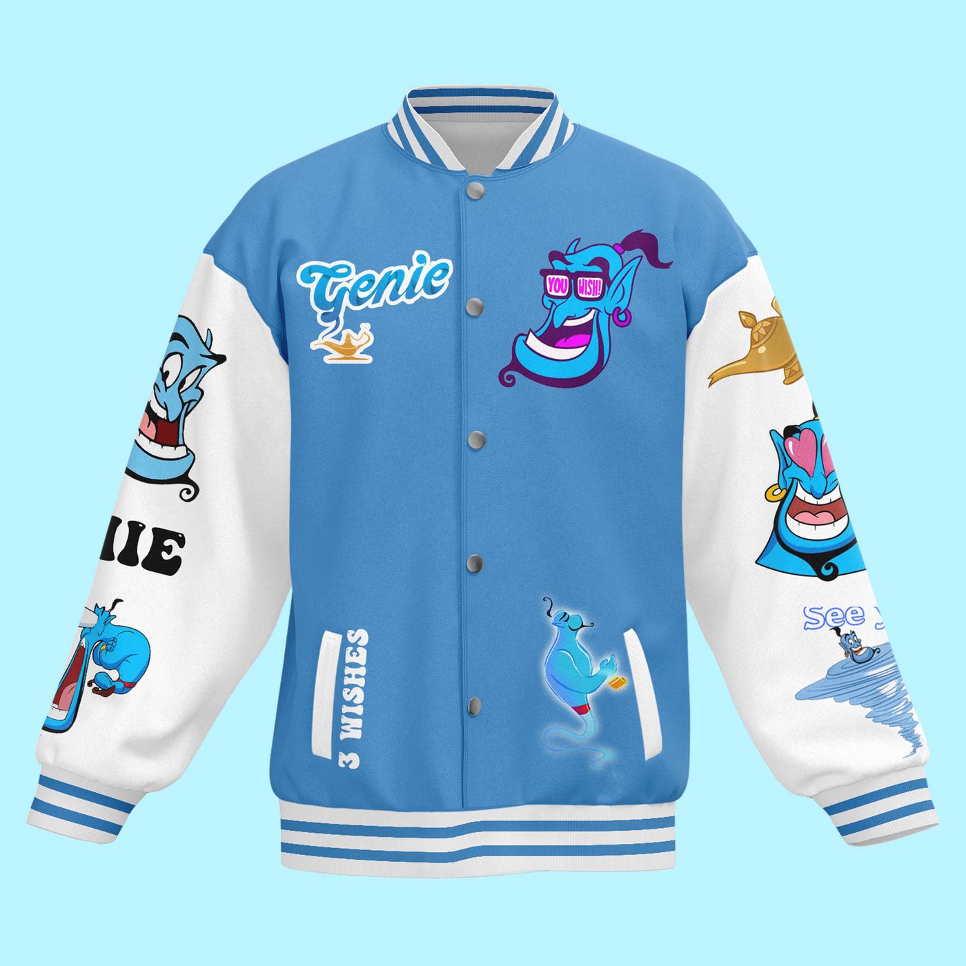 Genie New Premium Baseball Jacket Gift For Fan