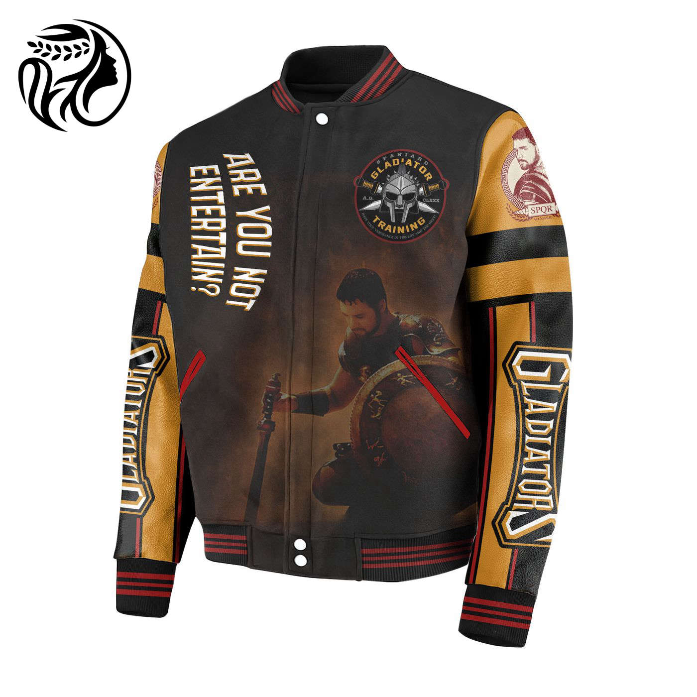Gladiator New Premium Baseball Jacket Gift For Fan