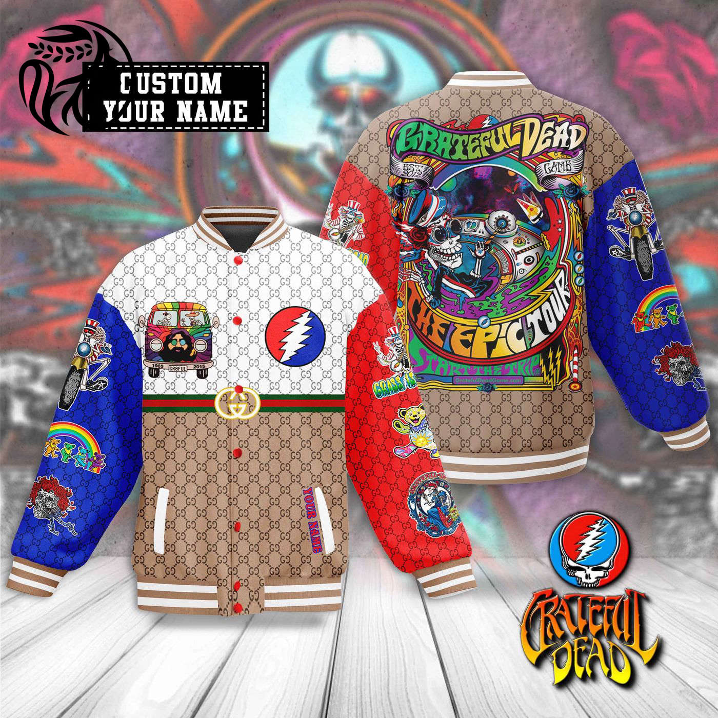Grateful Dead New Premium Baseball Jacket Gift For Fan