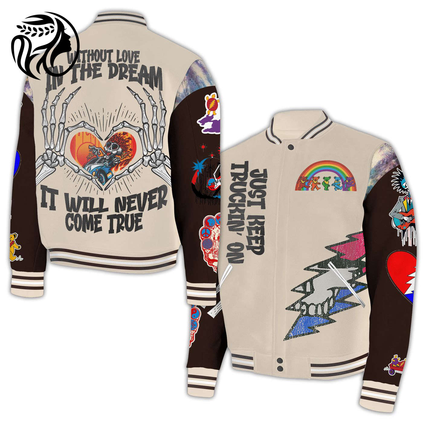 Grateful Dead New Premium Baseball Jacket Gift For Fan