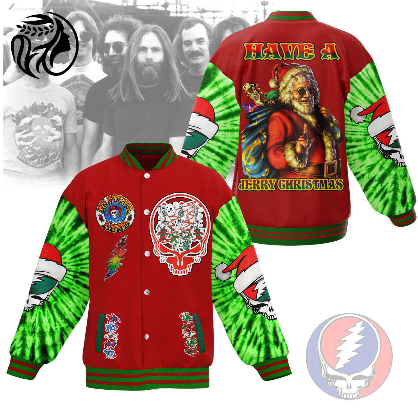 Greatful Dead New Premium Baseball Jacket Gift For Fan