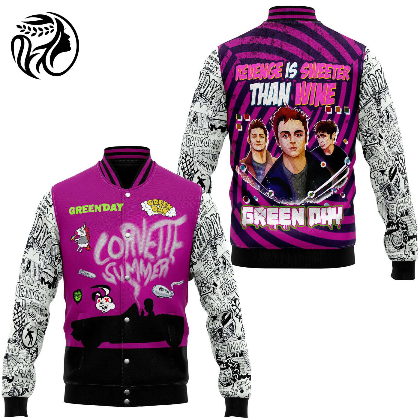 Green Day New Premium Baseball Jacket Gift For Fan