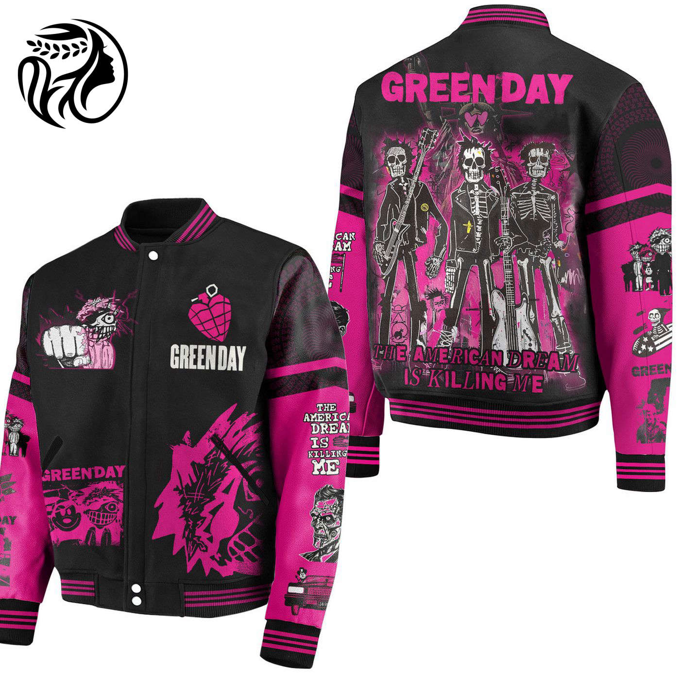 Green Day New Premium Baseball Jacket Gift For Fan