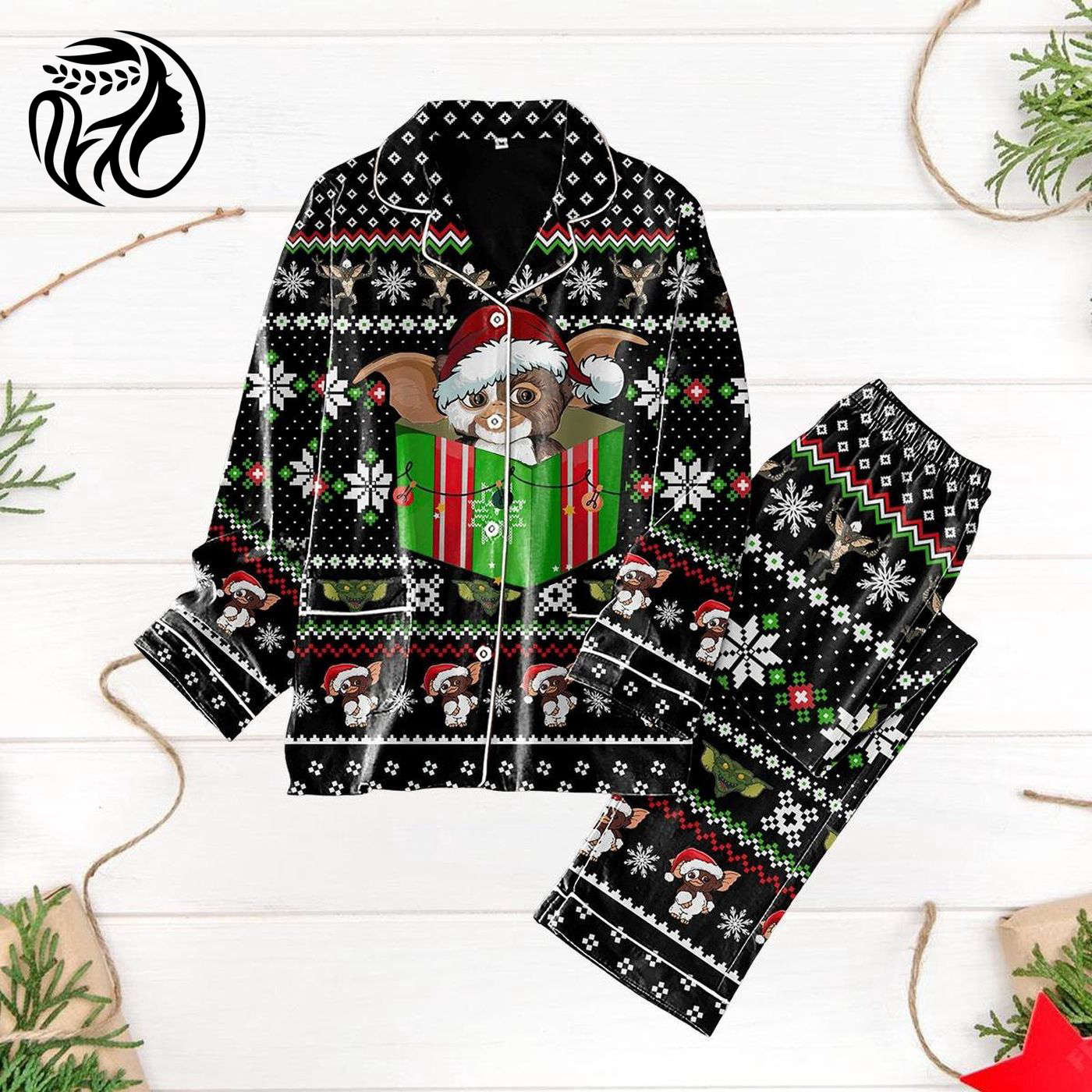 Get Festive with Gremlins Christmas Pajamas & Gizmo Gremlin Shirt – Perfect Holiday Movie PJs!