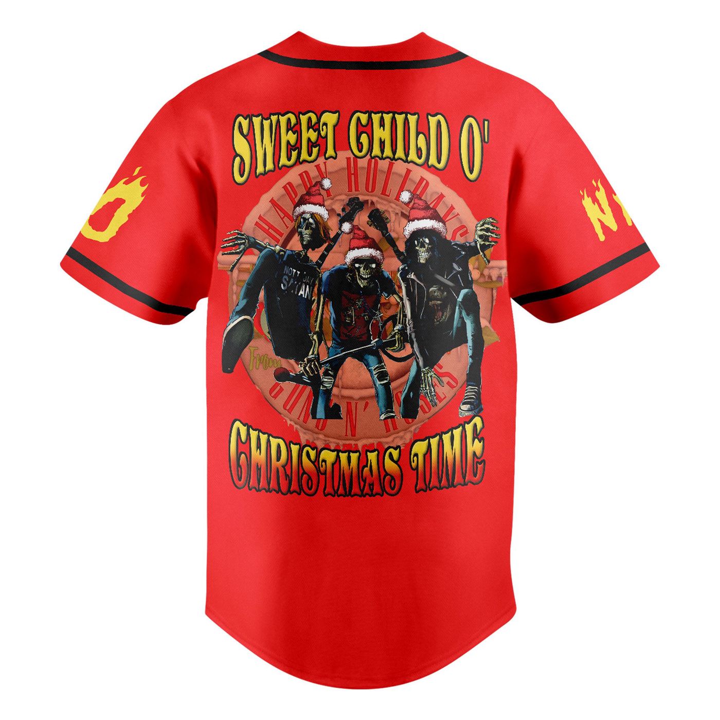 Guns N Roses Baseball Jersey For Men Women And Kids Gift