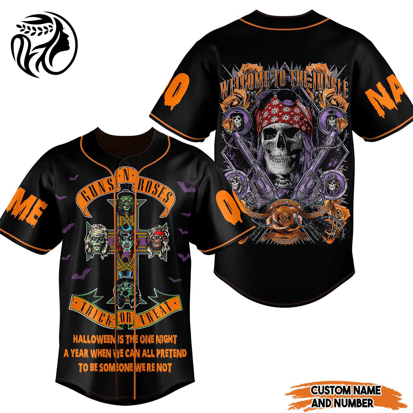 Guns N Roses Baseball Jersey For Men Women And Kids Gift