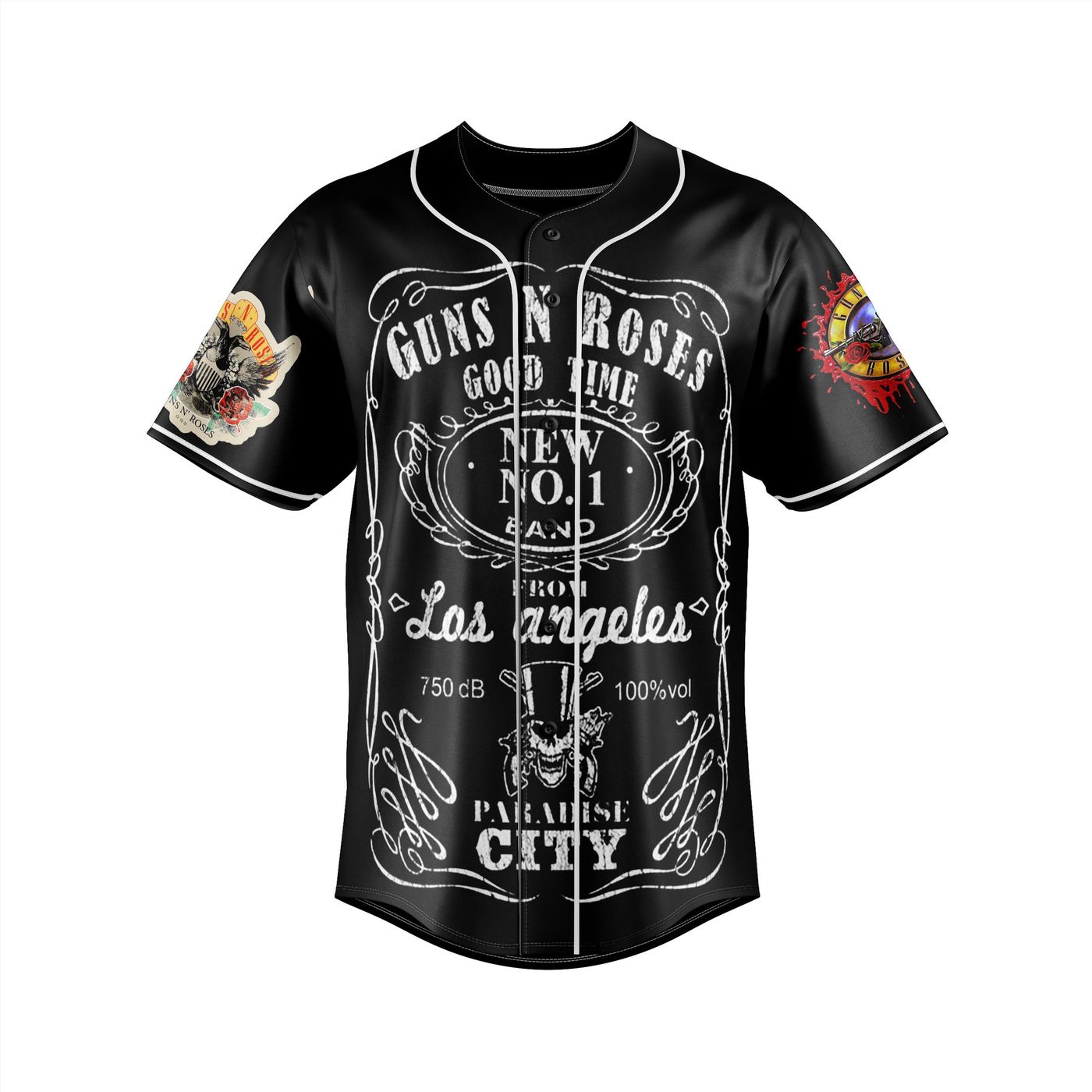 Guns N Roses Baseball Jersey For Men Women And Kids Gift