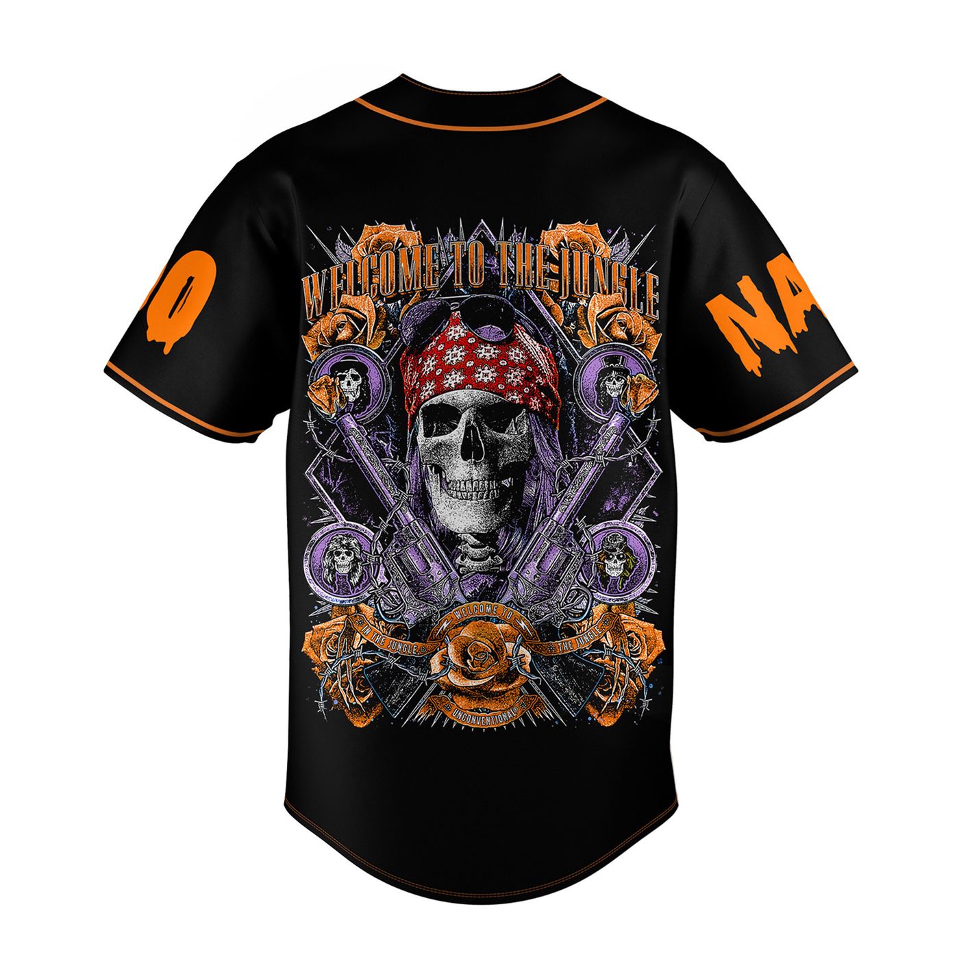 Guns N Roses Baseball Jersey For Men Women And Kids Gift
